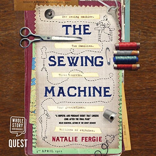 Sewing Machine Audiobook by Natalie Fergie - Listen, Escape, Enjoy With Full Audiobook cover