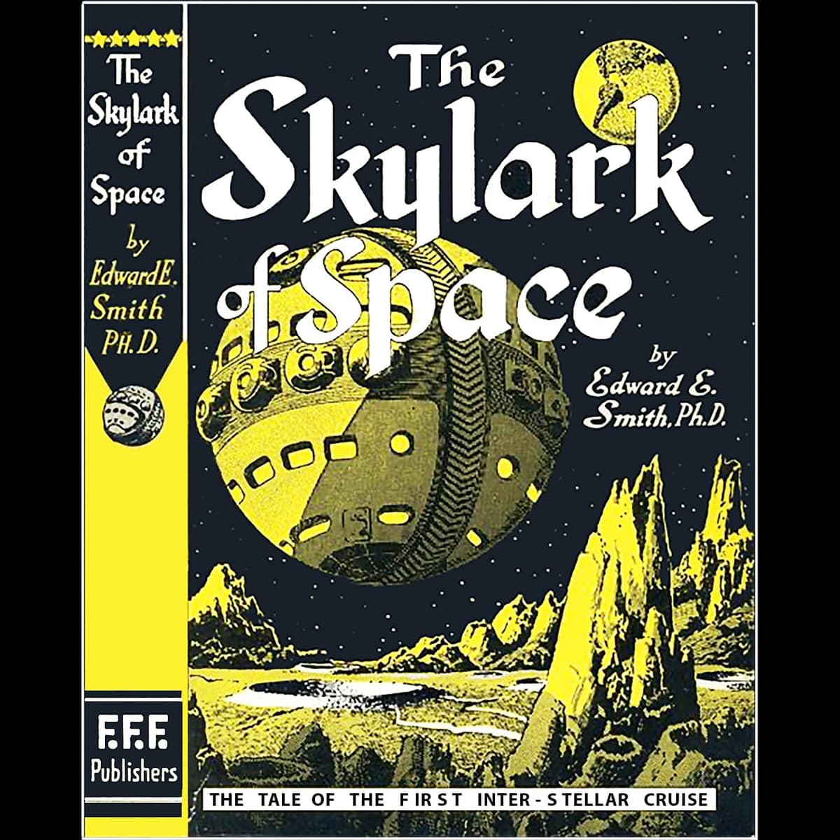 The Skylark of Space – by Edward E. Smith - Astounding Stories Of Space and Time cover