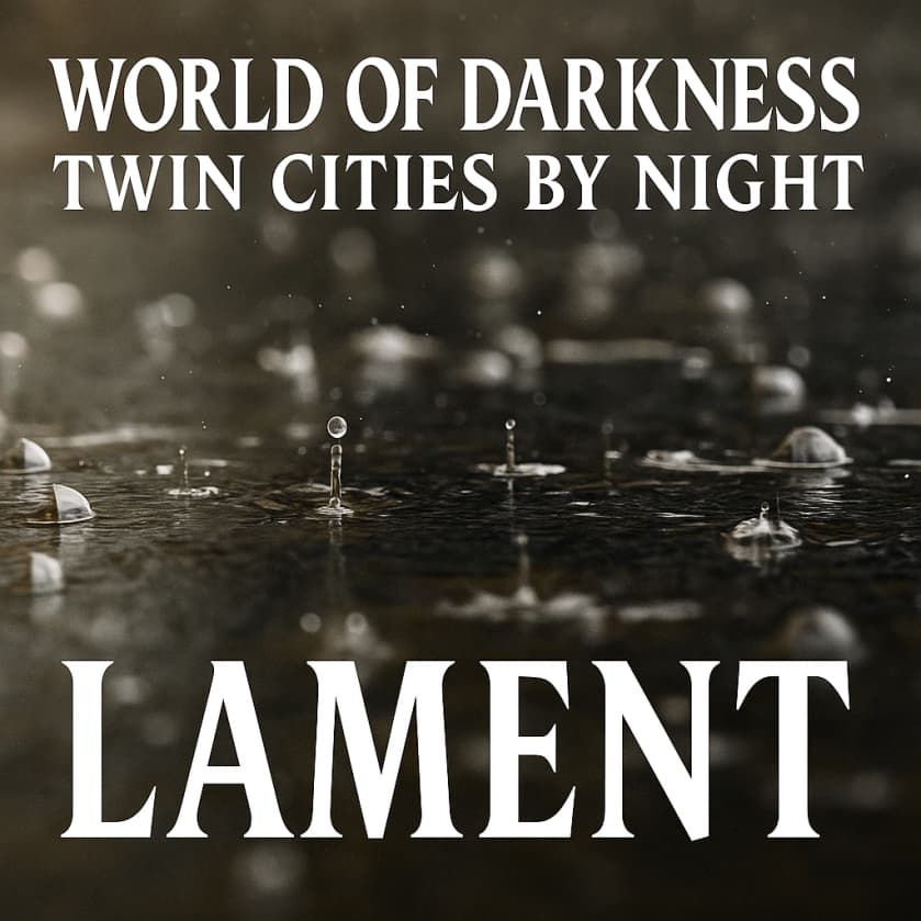 World of Darkness: Twin Cities by Night "Lament" Episode 1: “Something Is Listening” - Twin Cities by Night cover