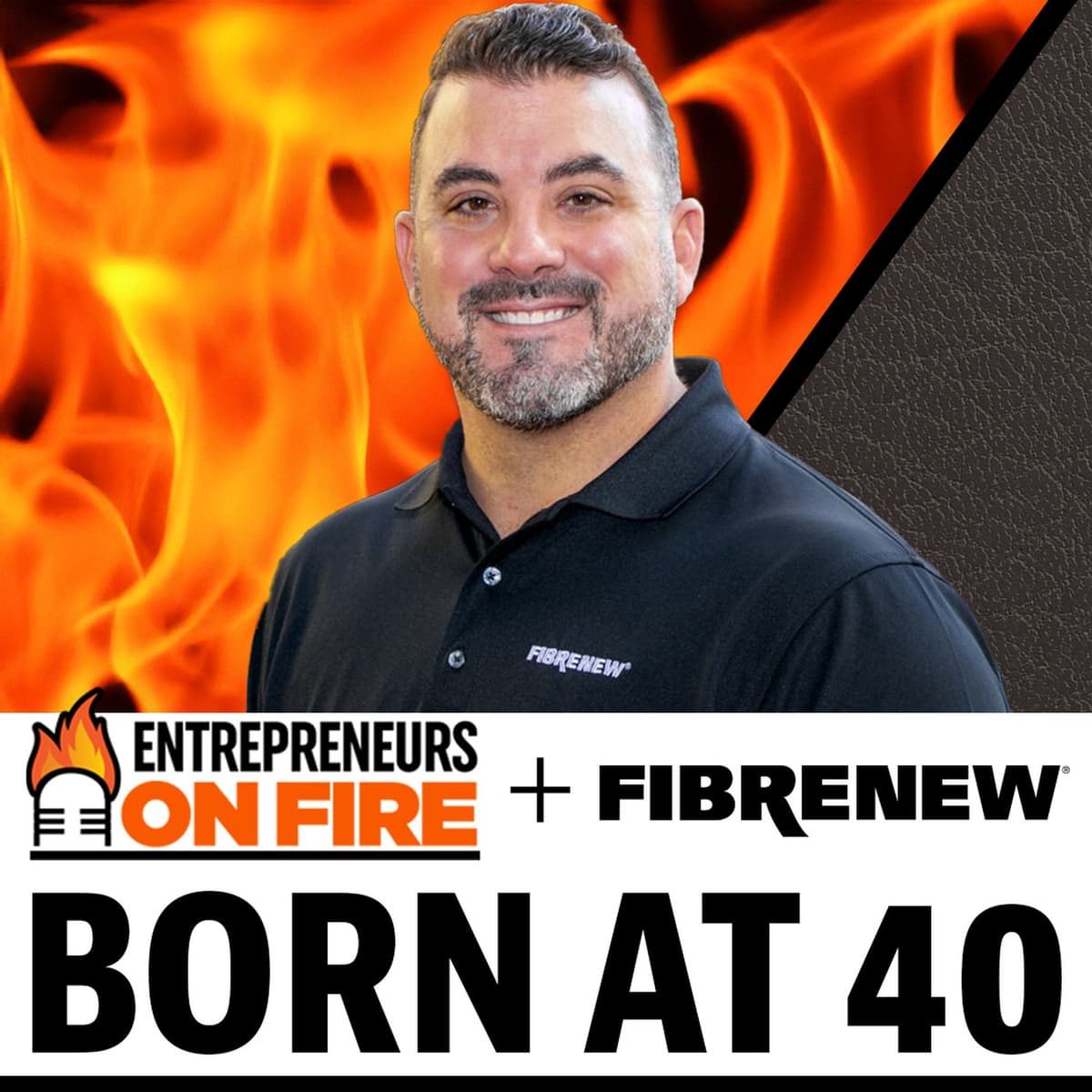Born at 40: Allen Odvody Feature Interview with JLD from Entrepreneurs on Fire - Fibrenew Exchange Podcast cover