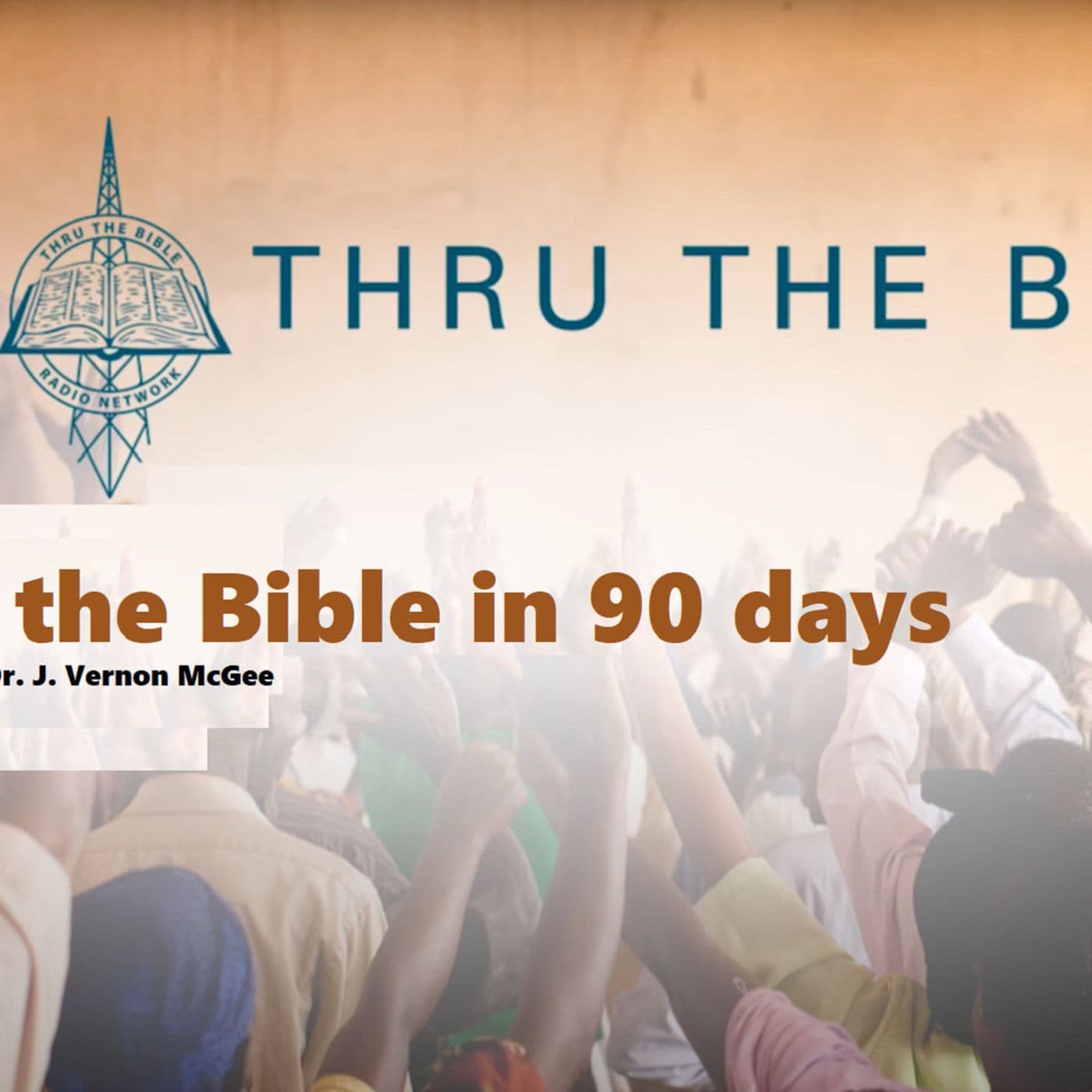 Thru the Bible in 90 days cover