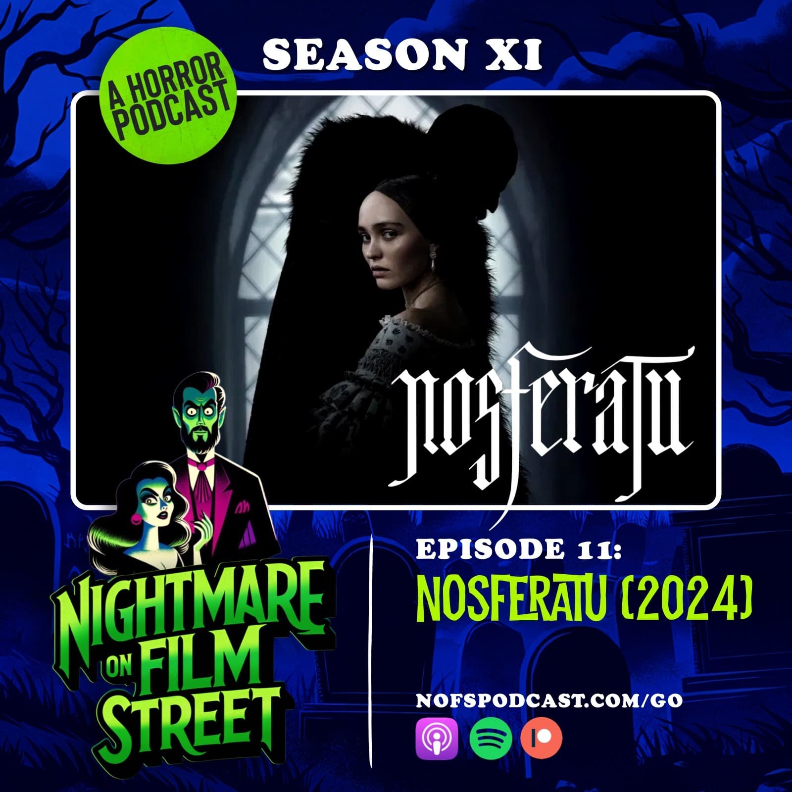 Nosferatu (2024) — Nightmare on Film Street - A Horror Movie Podcast cover