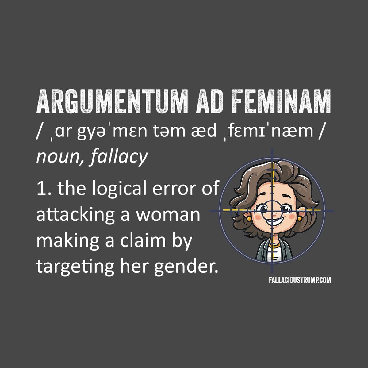 Argumentum Ad Feminam - FT#188 - Fallacious Trump cover