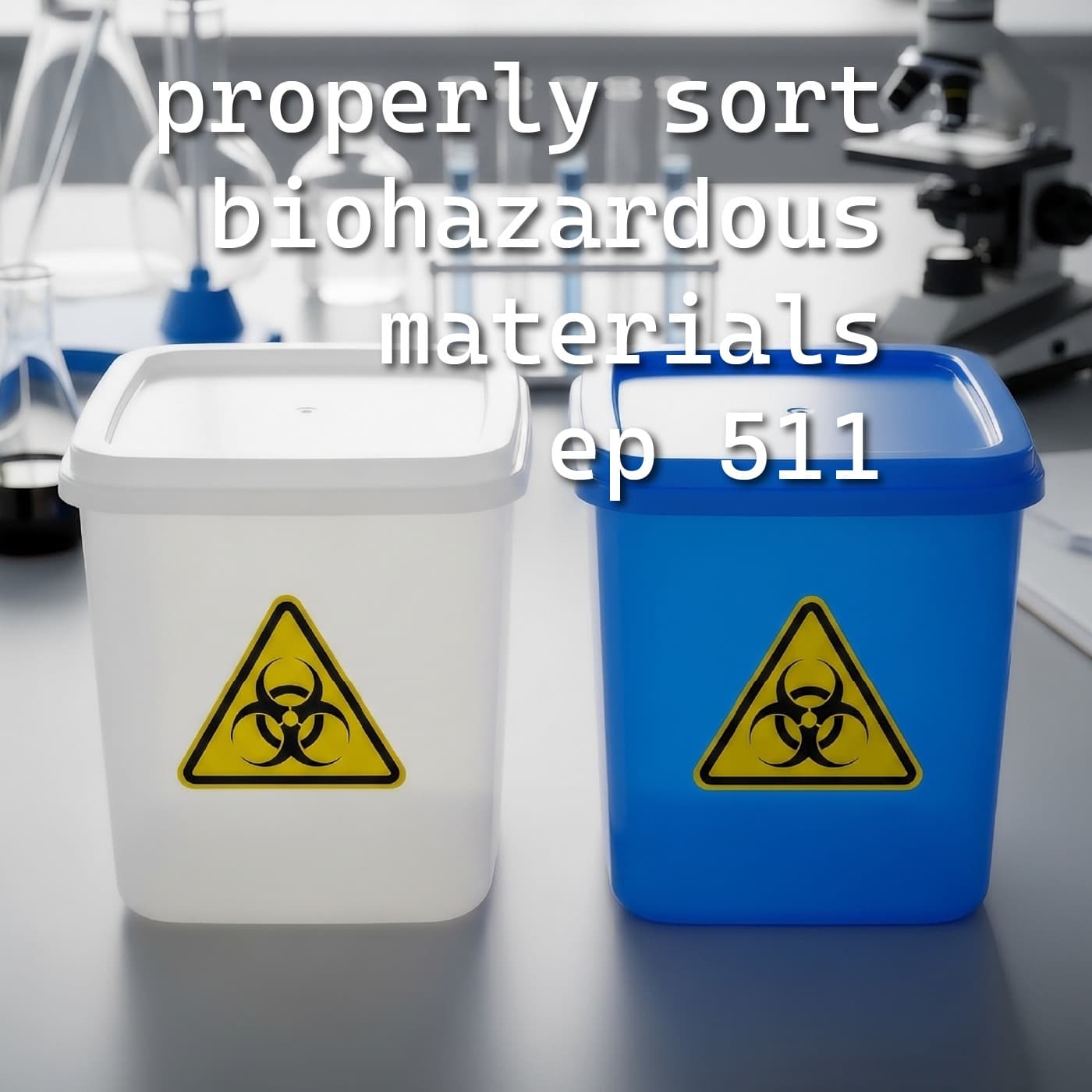 properly sort biohazardous materials - ep 511 - That Story Show cover