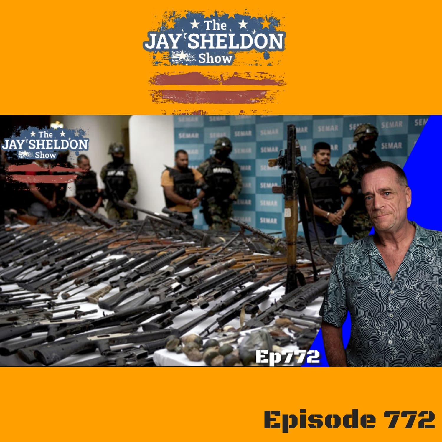 Trump Dead Serious About Border - The Jay Sheldon Show cover
