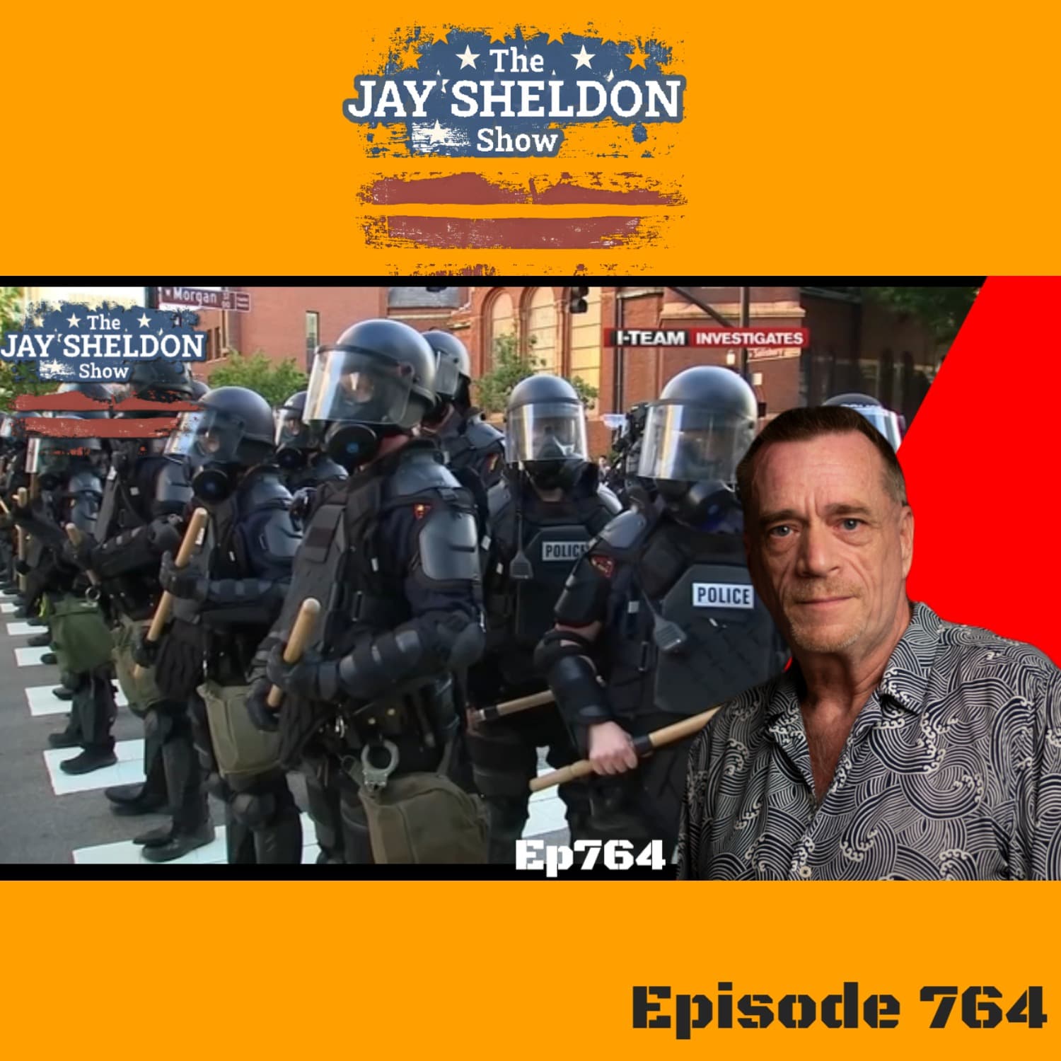 LA Illegals Riot - The Jay Sheldon Show cover