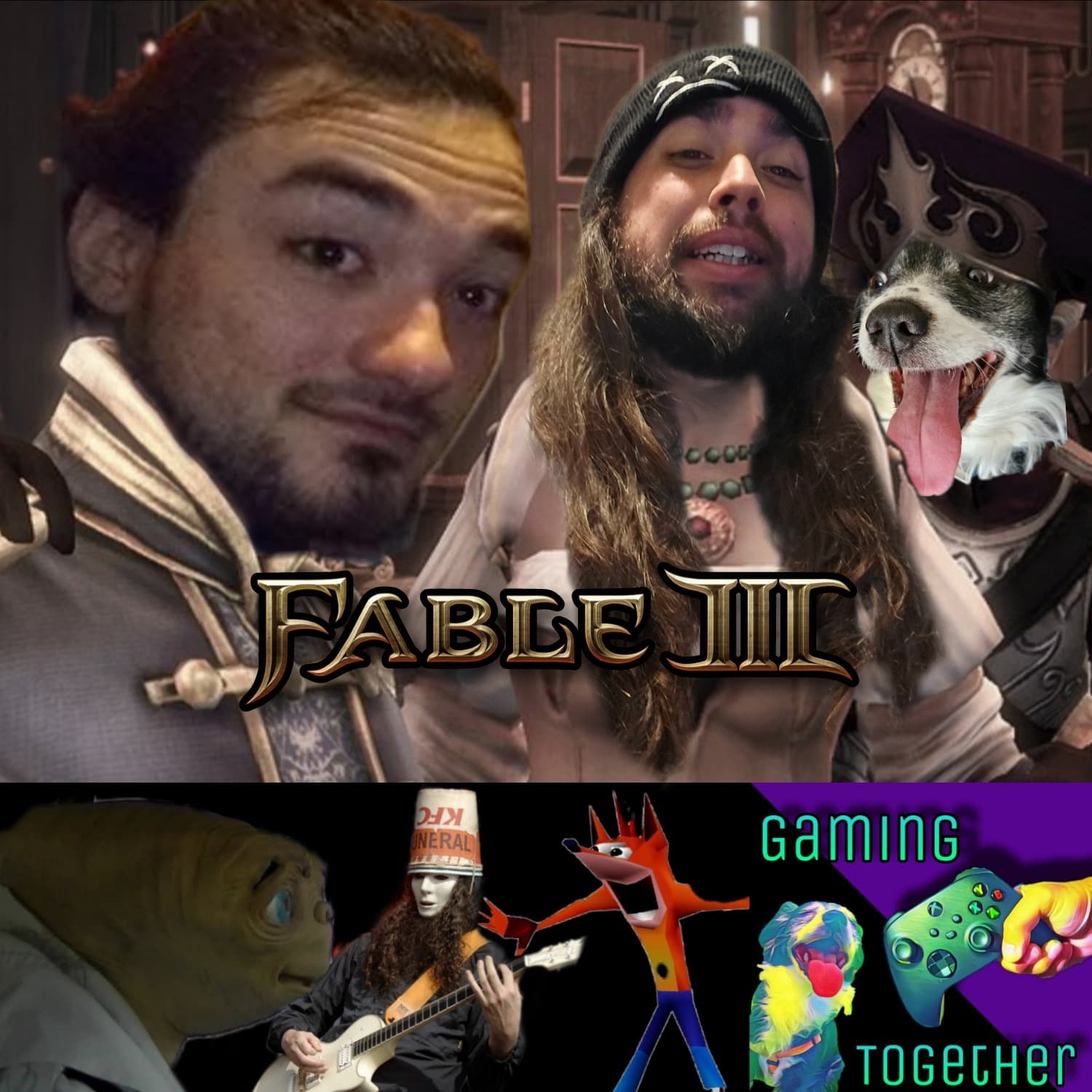 Episode 206: Fable 3 - Burger King Boys - Gaming Together: A Cooperative Podcast cover
