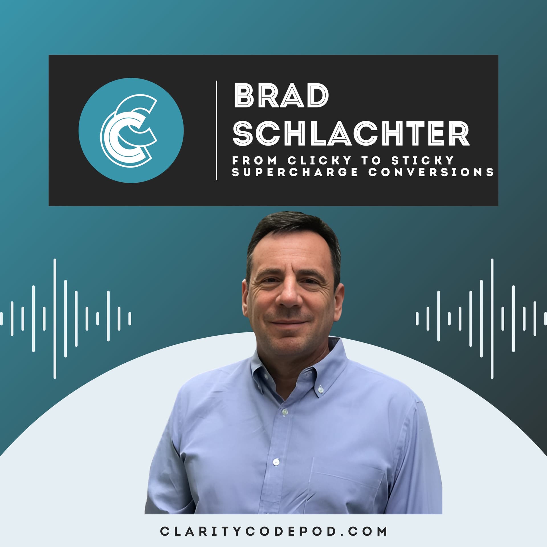 Clicky vs. Sticky: Scaling Marketing with Substance ft. Brad Schlachter - The Clarity Code cover