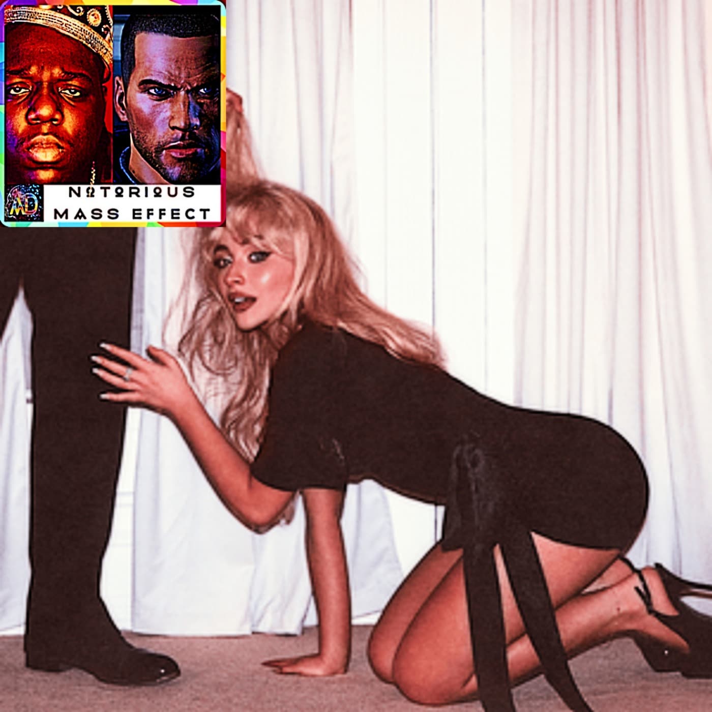 "SABRINA CARPENTER - MAN'S BEST FRIEND" - Analytic Dreamz: Notorious Mass Effect cover