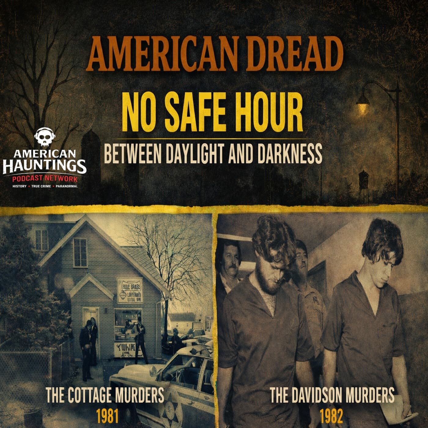No Safe Hour: Between Daylight and Darkness - American Hauntings Podcast cover