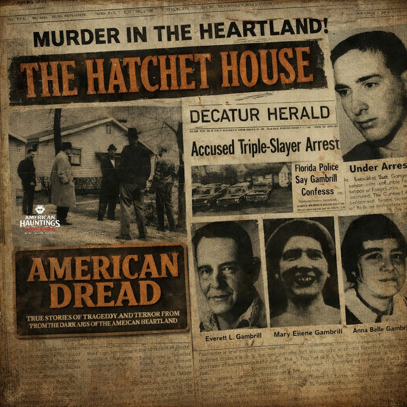 American Dread: The Hatchet House - American Hauntings Podcast cover