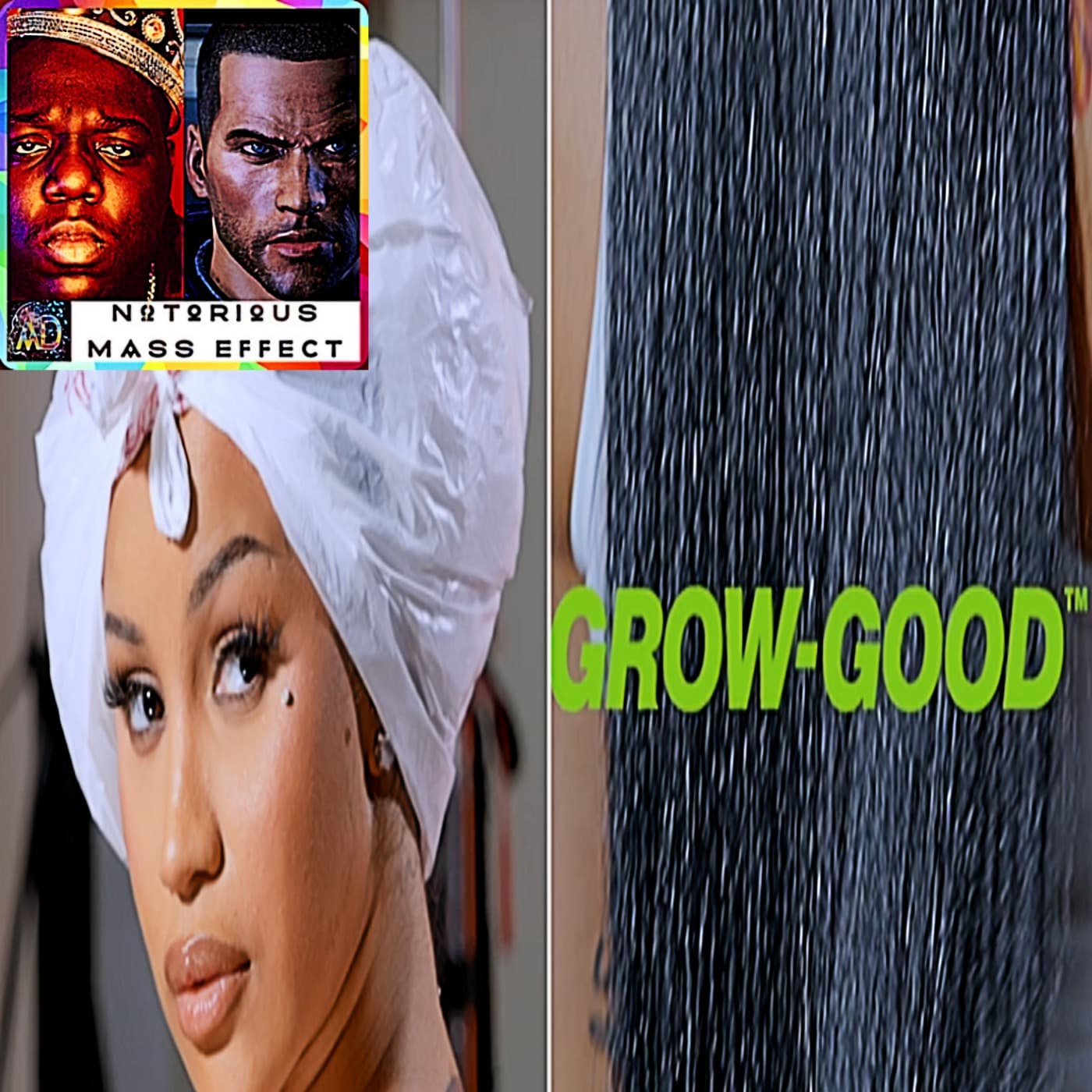 "CARDI B - GROW GOOD BEAUTY" - Analytic Dreamz: Notorious Mass Effect cover
