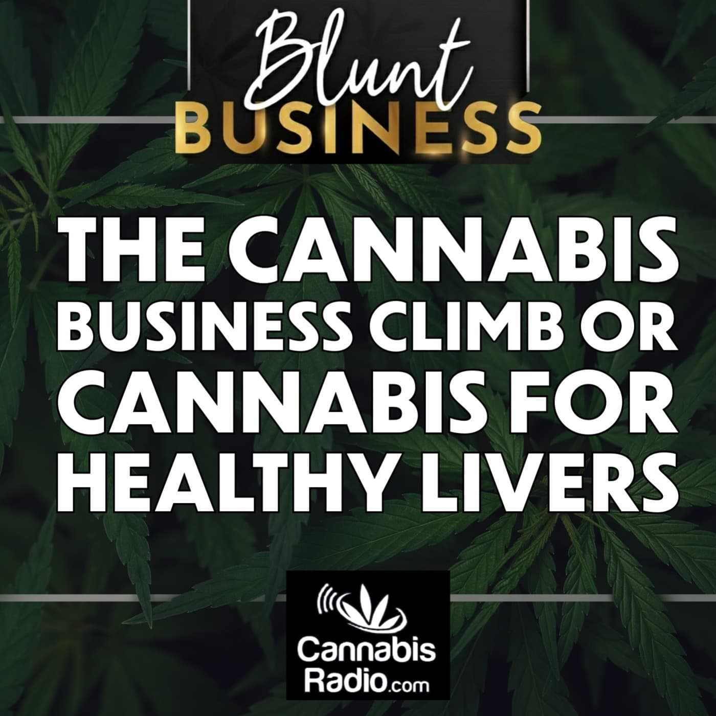 The Cannabis Business CLIMB or Cannabis for Healthy Livers - Blunt Business cover