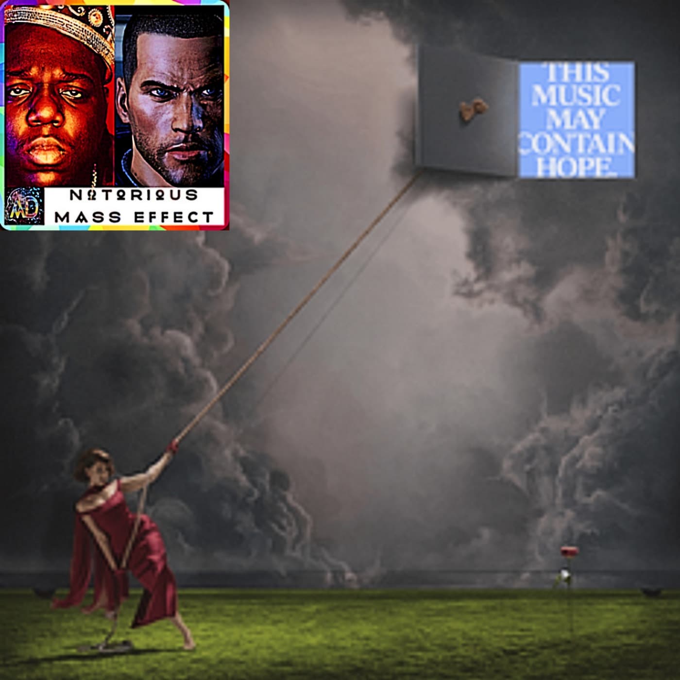 "RAYE - THIS MUSIC MAY CONTAIN HOPE" - Analytic Dreamz: Notorious Mass Effect cover