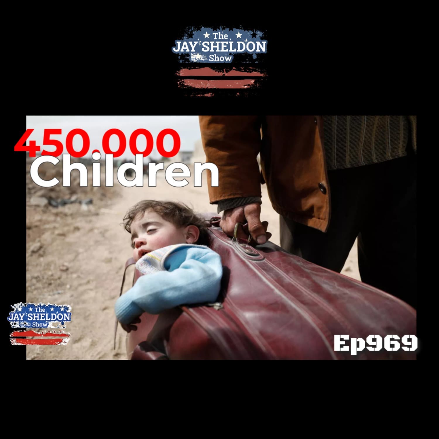 450,000 children - The Jay Sheldon Show cover