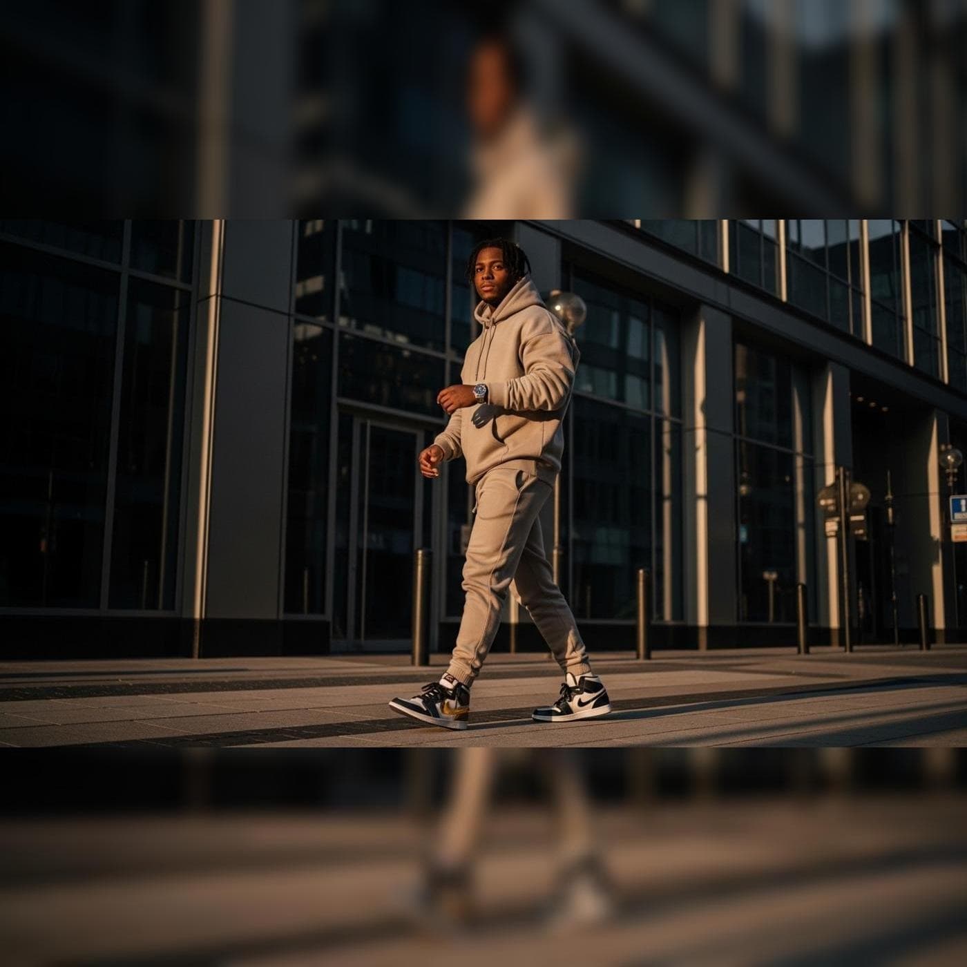 Essentials Tracksuit Outfit with Luxury Watch and Travis Scott Sneakers Streetwear Style Guide — Post MASTER cover