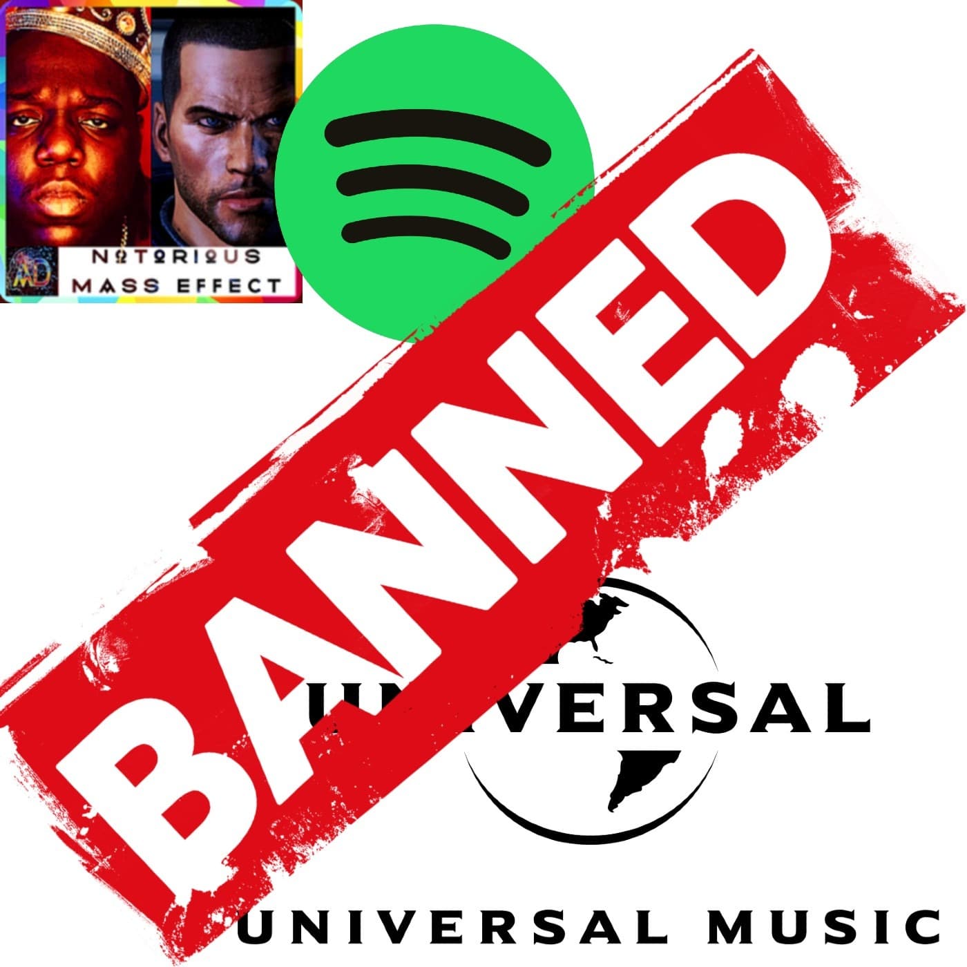 "SPOTIFY & UMG VS NOTORIOUS MASS EFFECT (PODCAST DELETED)" - Analytic Dreamz: Notorious Mass Effect cover