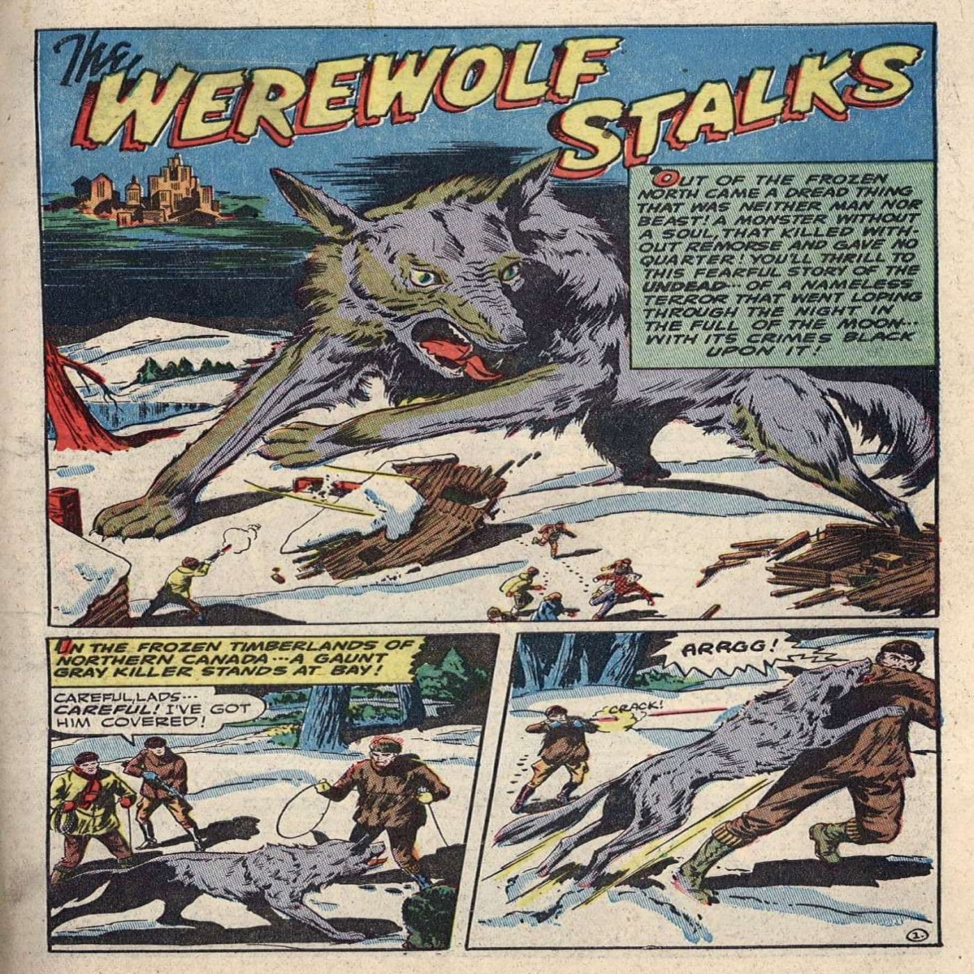 The Werewolf Stalks - GHOSTMAN RADIO STATION cover