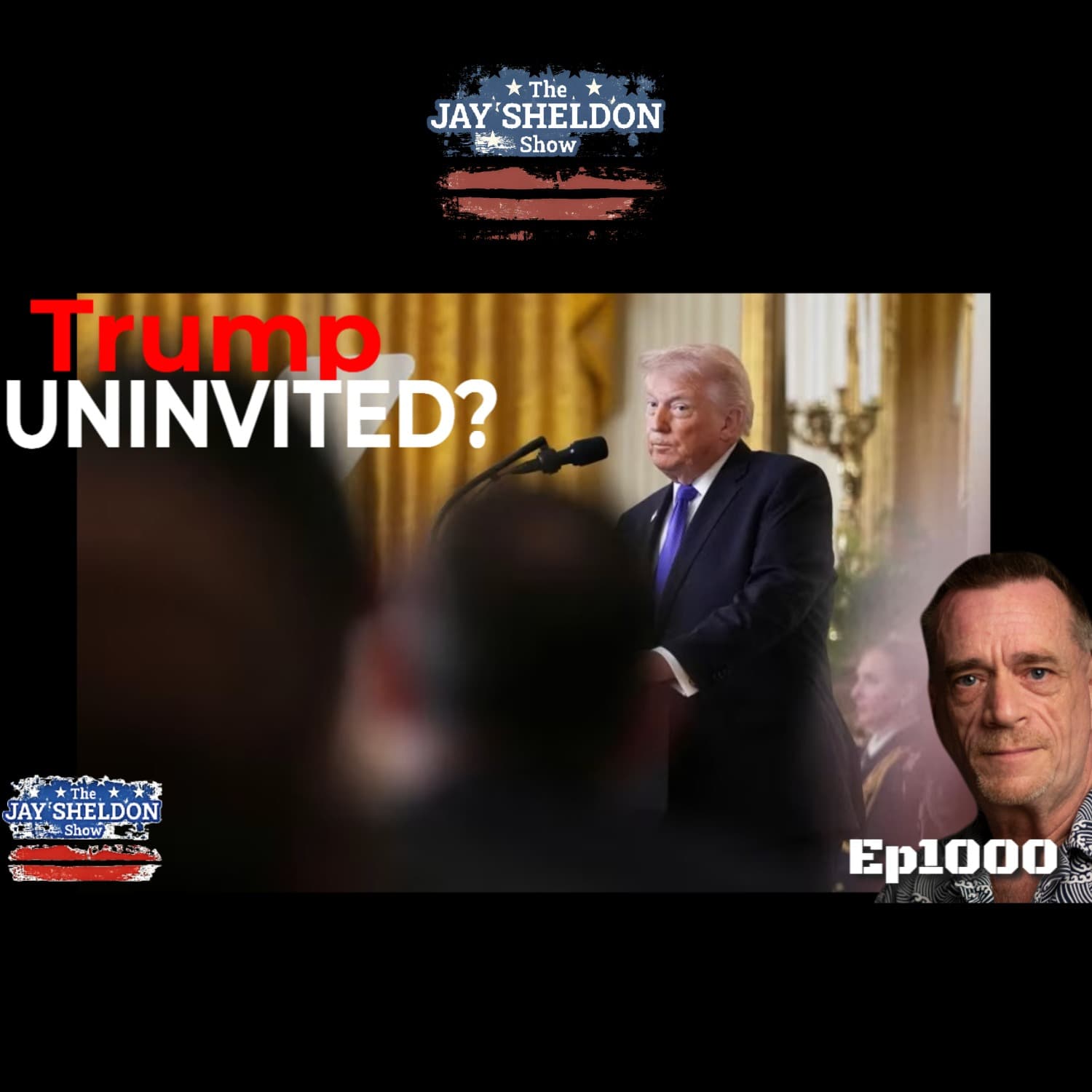 Journos Protest Trump's Appearance - The Jay Sheldon Show cover