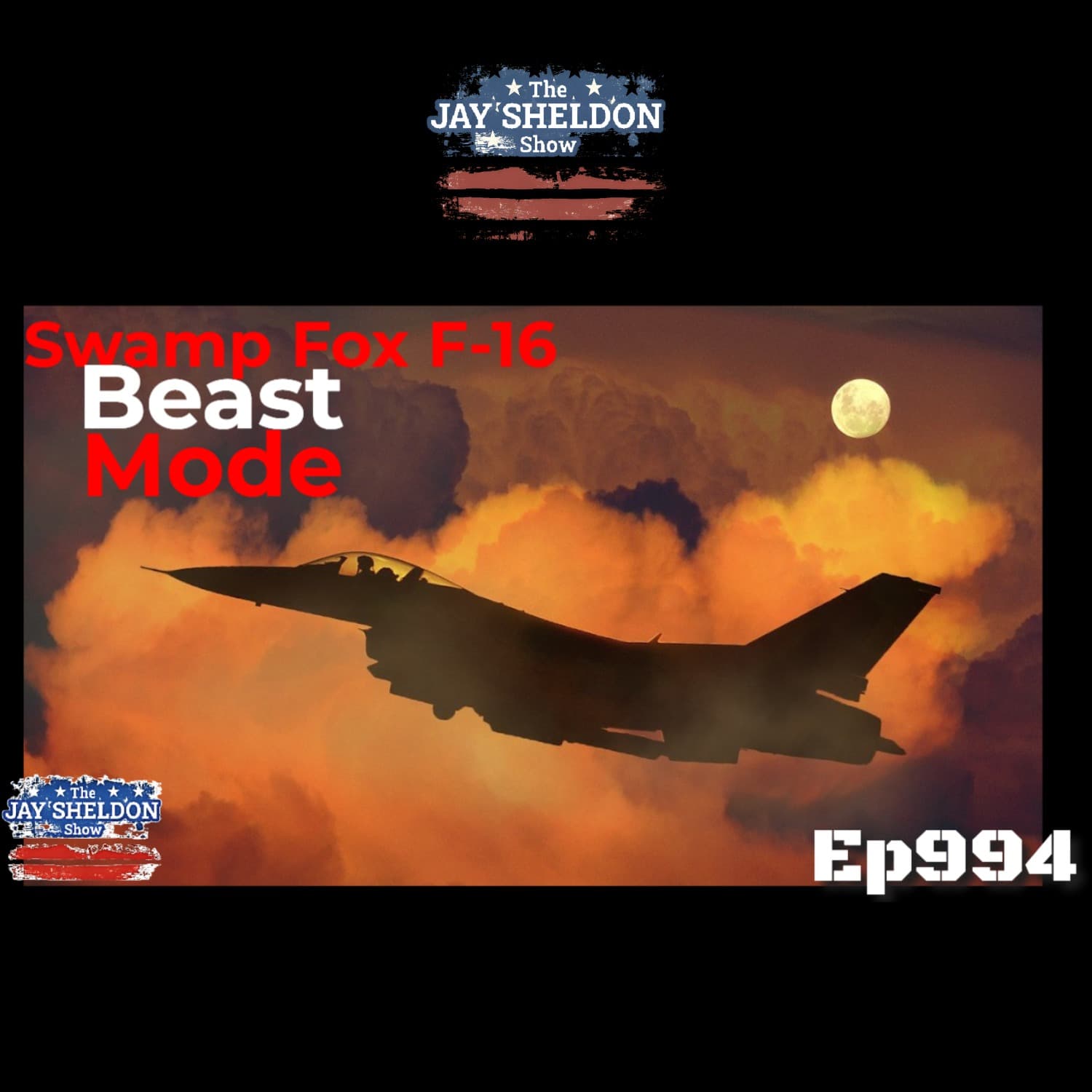 Swamp Fox F-16 Goes Beast Mode - The Jay Sheldon Show cover