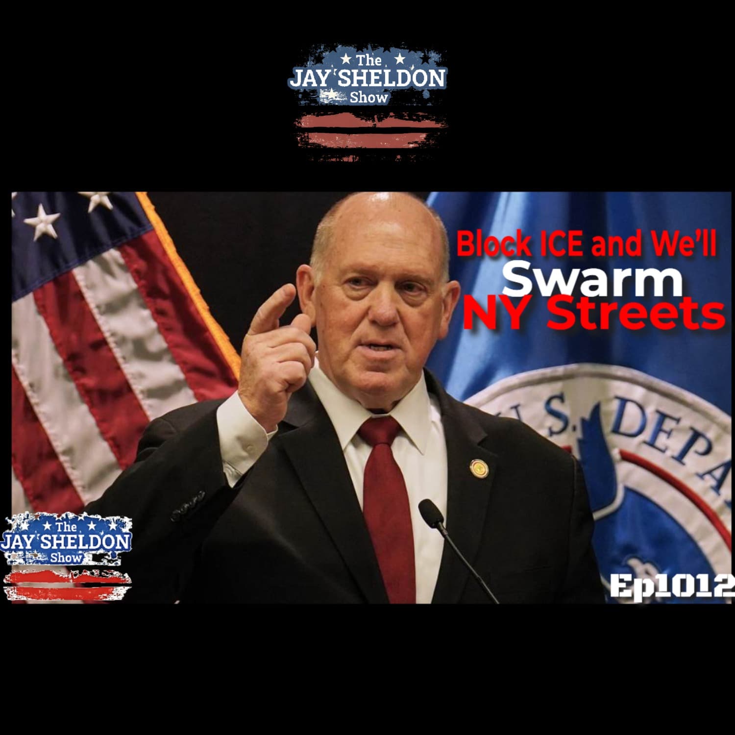 Block ICE and We’ll Swarm NY Streets — The Jay Sheldon Show cover