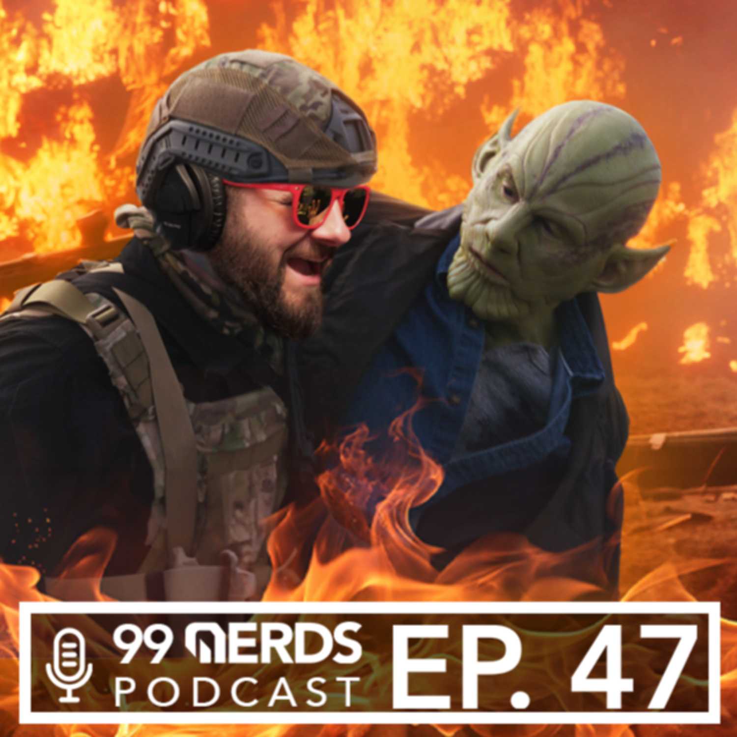 99 Nerds Episode 47: Secret Invasion Review - 99 Nerds cover