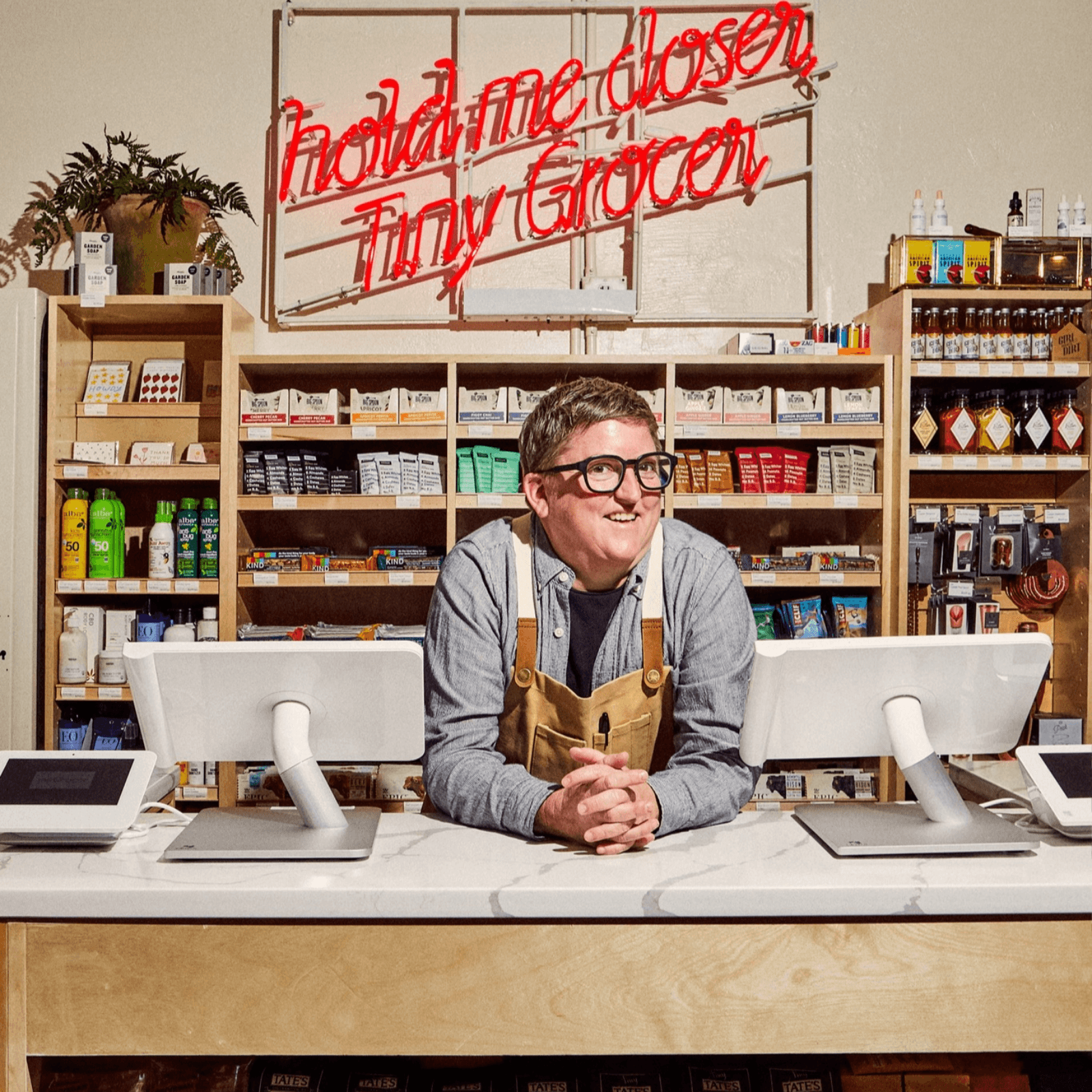 Adjacent to Steph Steele: Owner of Tiny Grocer!  - Adjacent Podcast cover