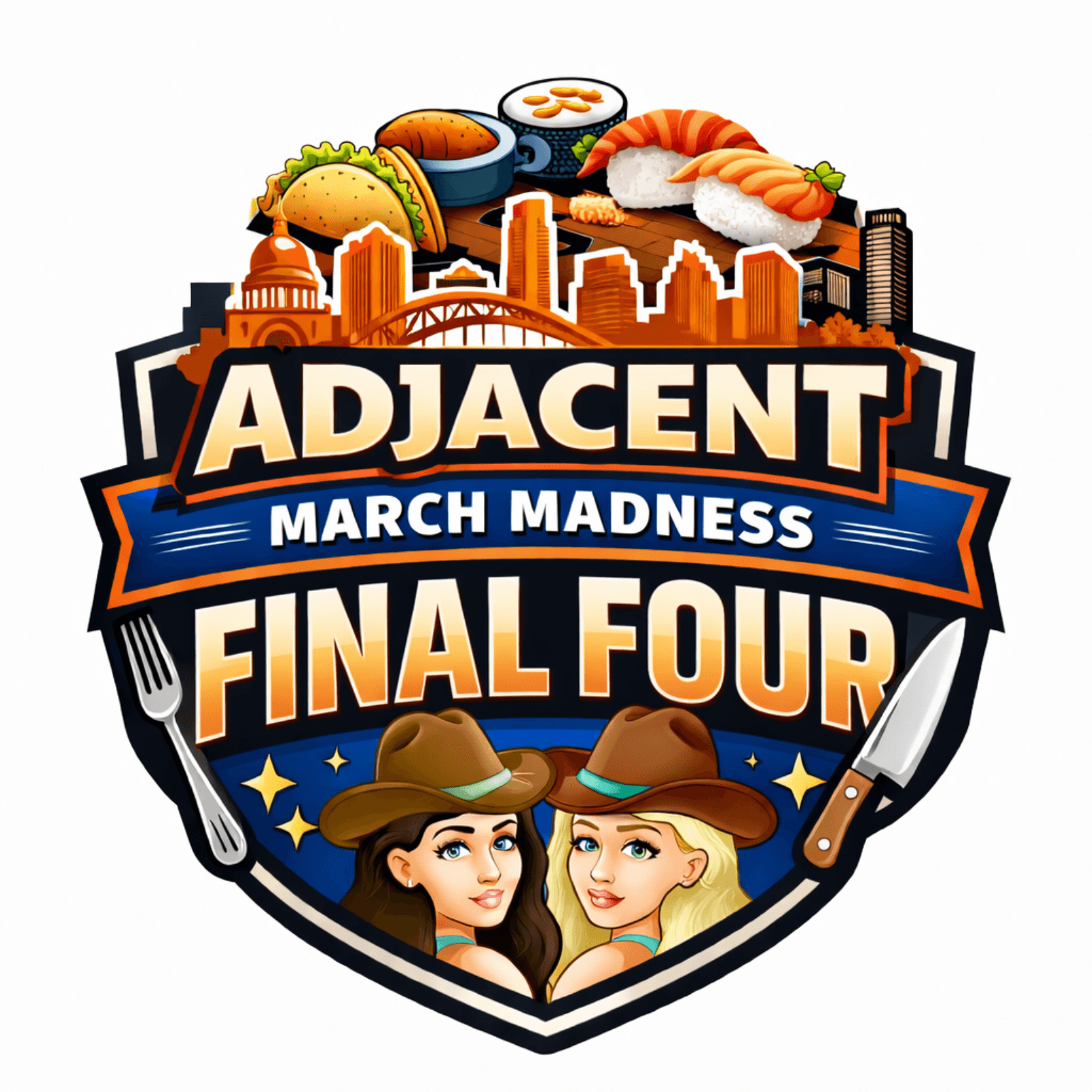 Adjacent Podcast Austin Restaurant March Madness-Final Four - Adjacent Podcast cover
