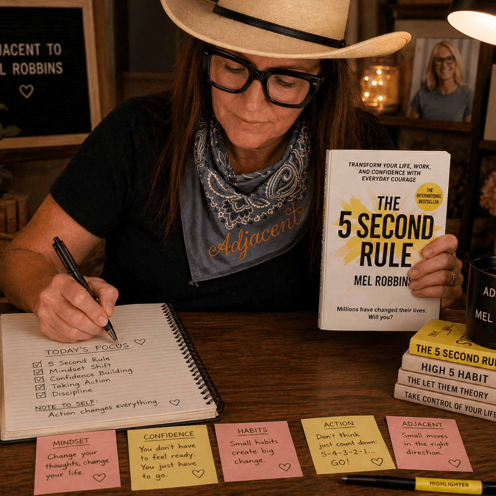 Adjacent to Mel Robbins Part 2 — Adjacent Podcast cover