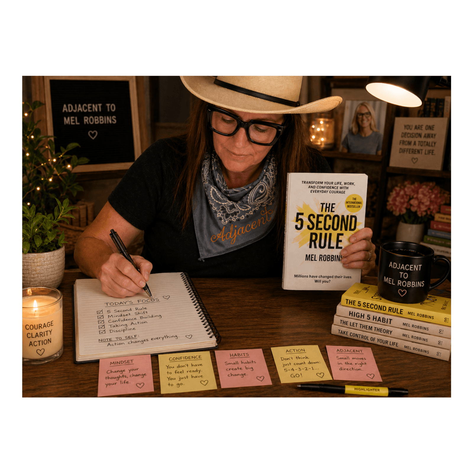 Adjacent to Mel Robbins Part 8 — Adjacent Podcast cover