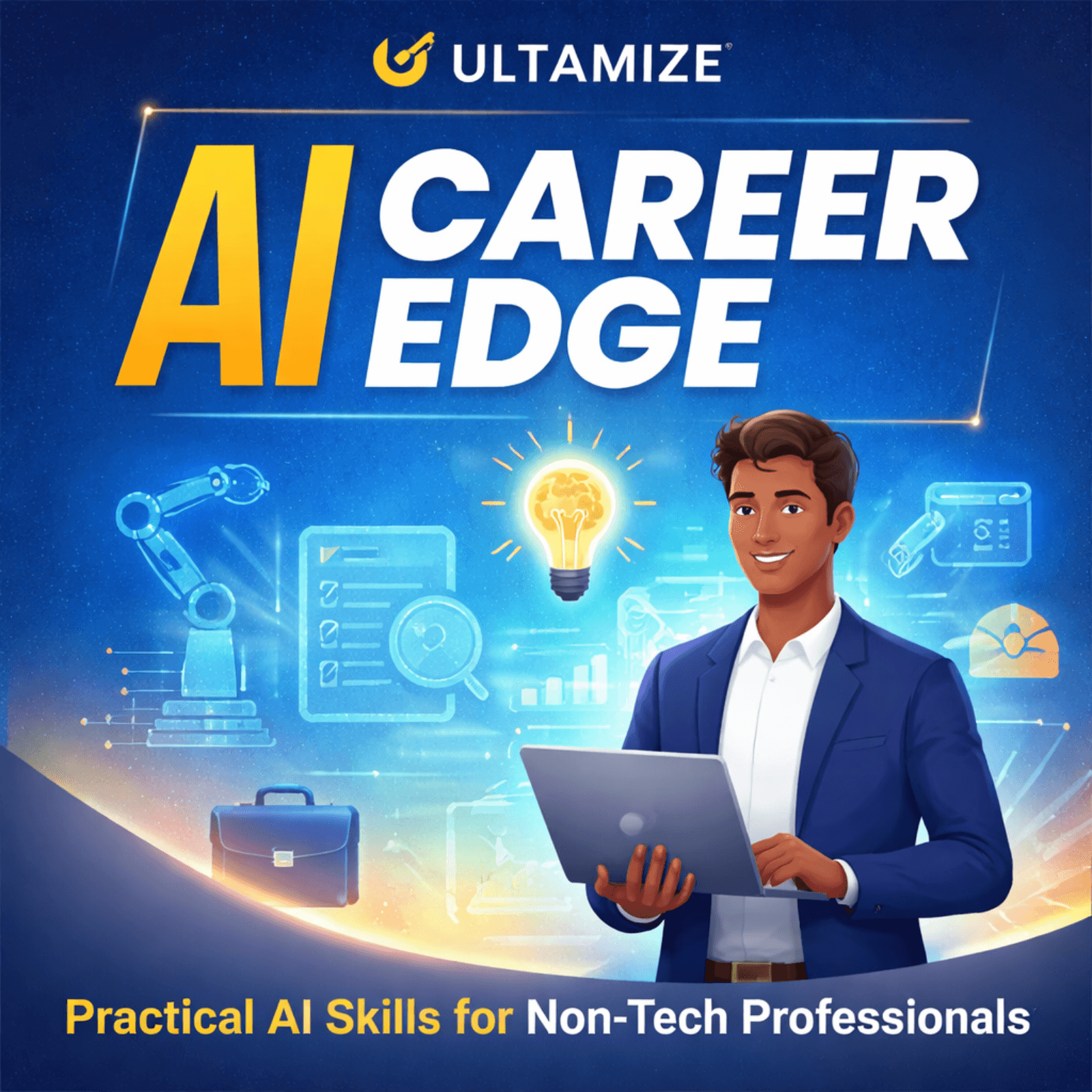 AI Career Edge: Practical AI Skills for Non-Tech Professionals cover