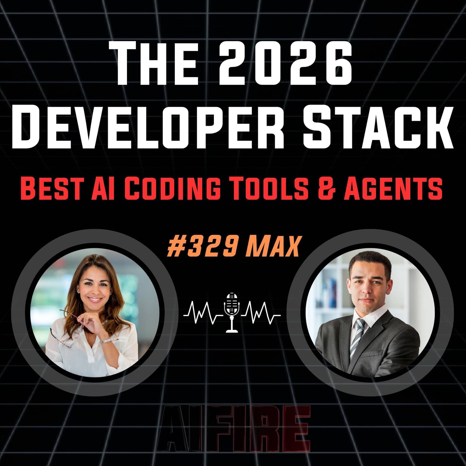 #329 Max: The 2026 Developer Stack – Best AI Coding Tools & Agents - AI Fire Daily cover