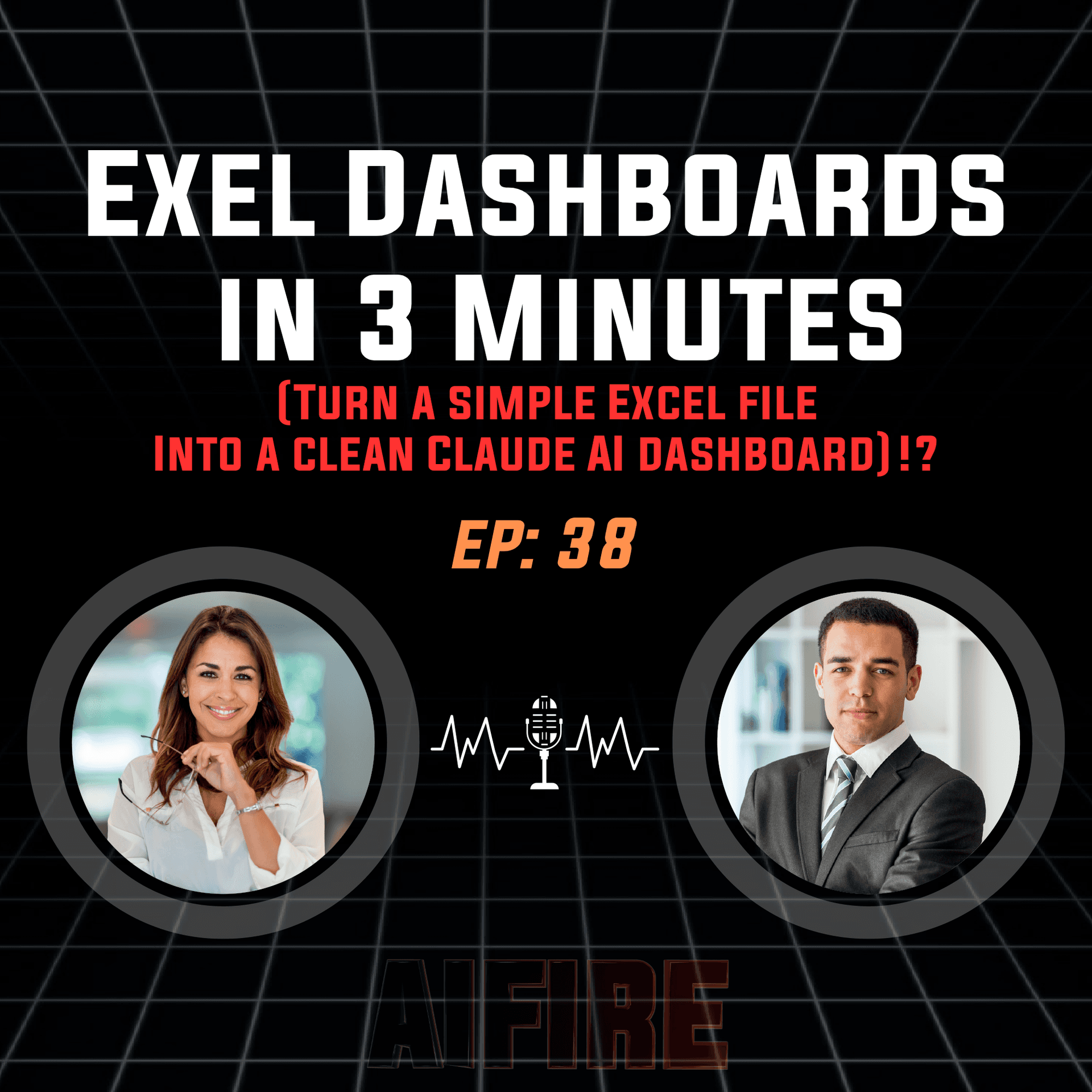 #38 Robin: No-Code Exec Dashboards in 3 Minutes - The "Reverse Prompt" Trick for Flawless Claude HTML Data Visual — AI Fire Daily cover