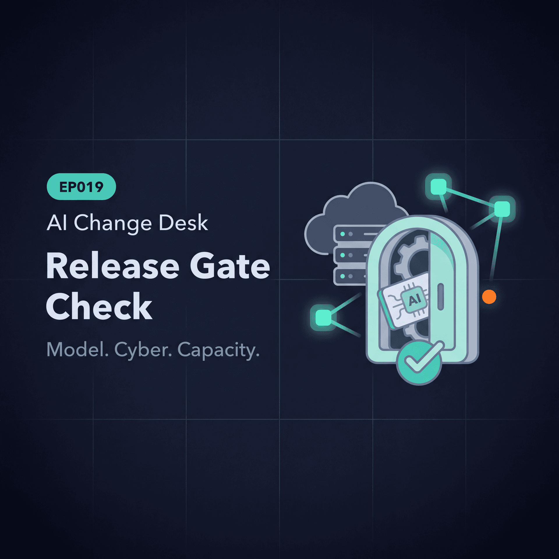 AI Change Desk | EP019: Release Gate Check - Ai Change Desk cover