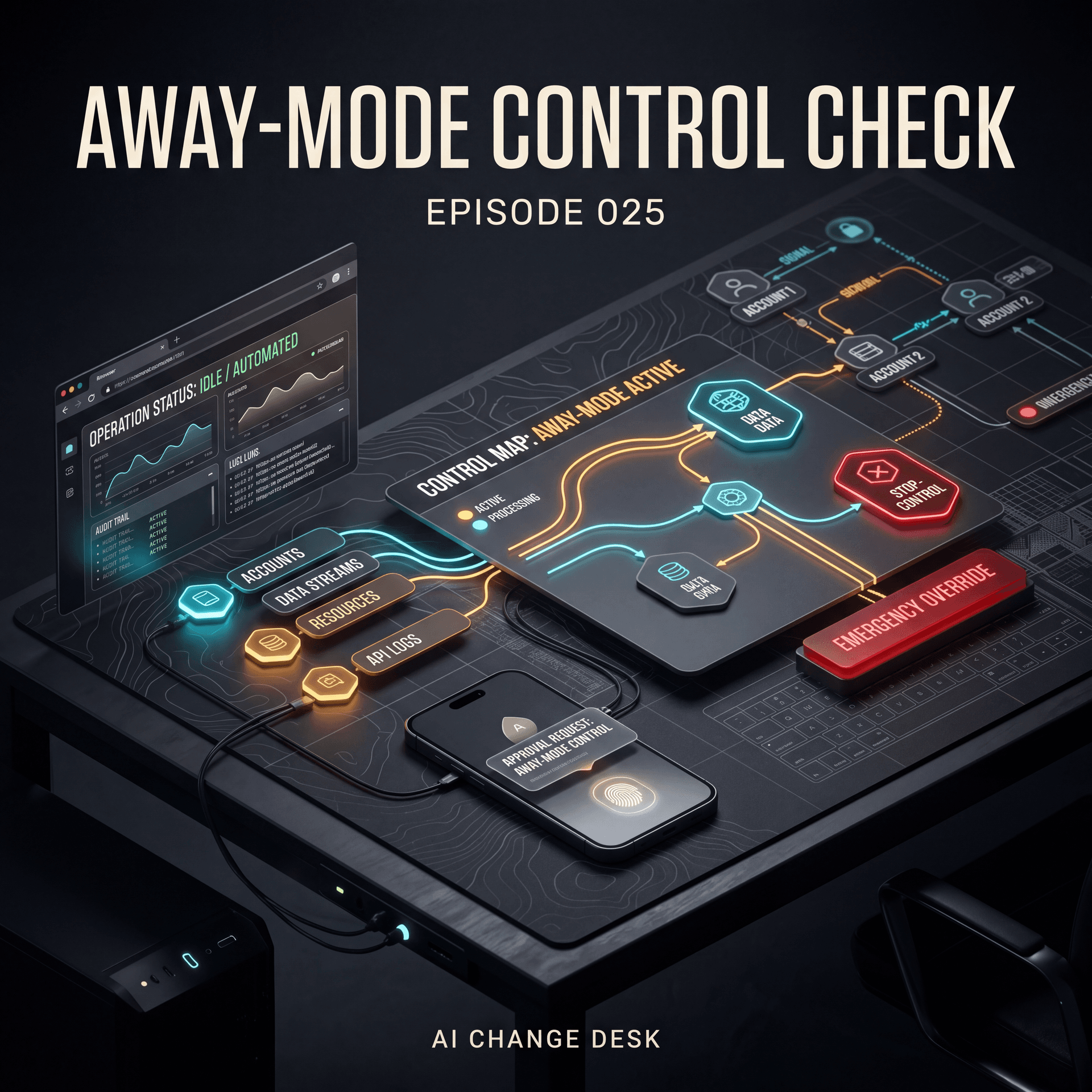 AI Change Desk | EP025: Away-Mode Control Check — Ai Change Desk cover