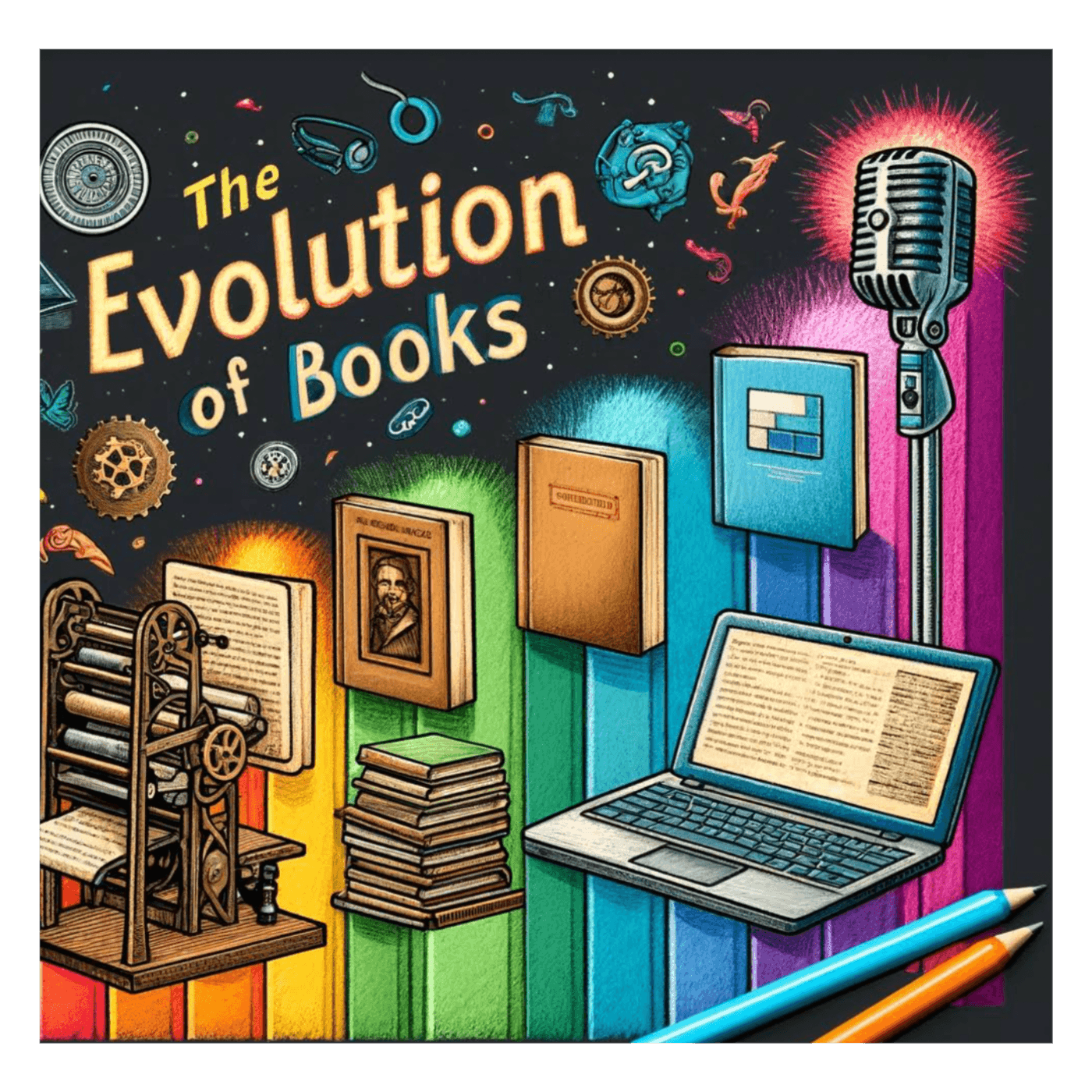 The Evolution of Books - Futures cover