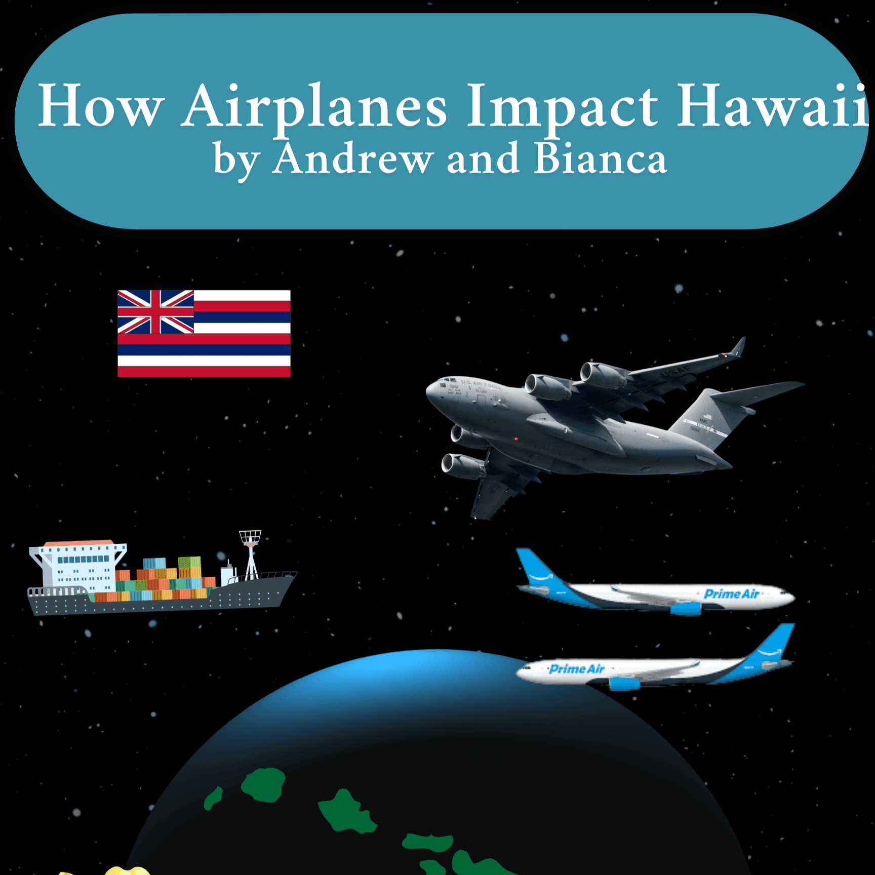 How Airplanes Impact Hawaii. By Andrew and Bianca - Futures cover
