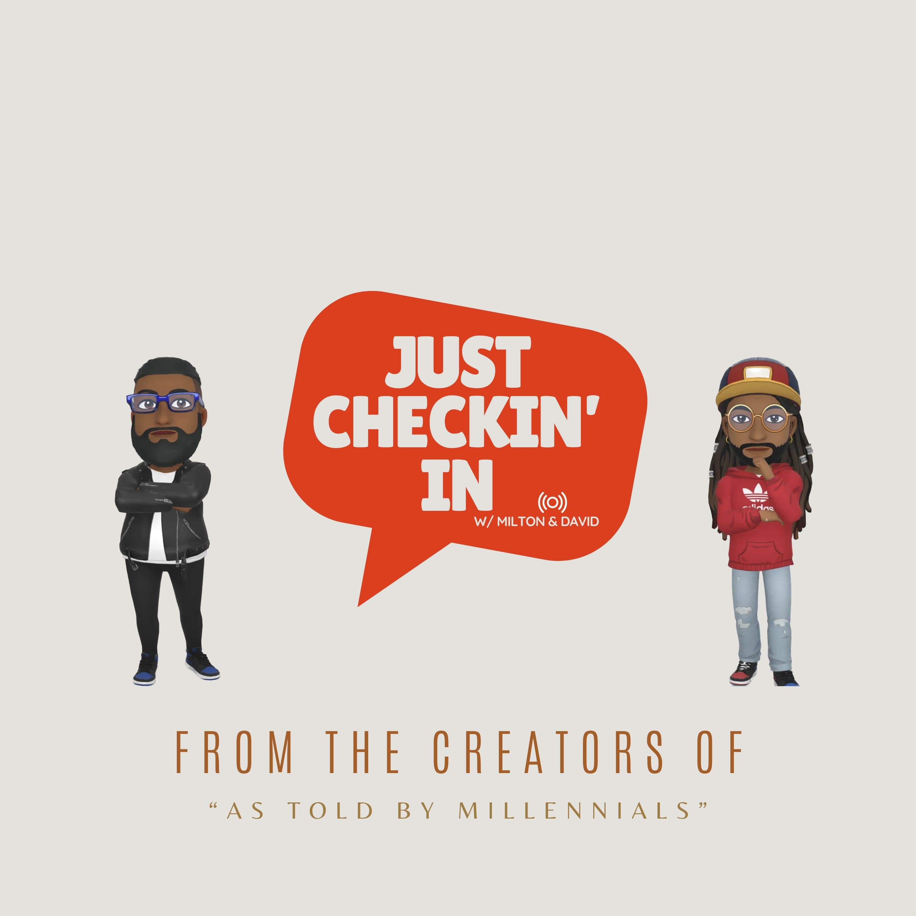 "Just Checkin' In" : With Milton & David cover