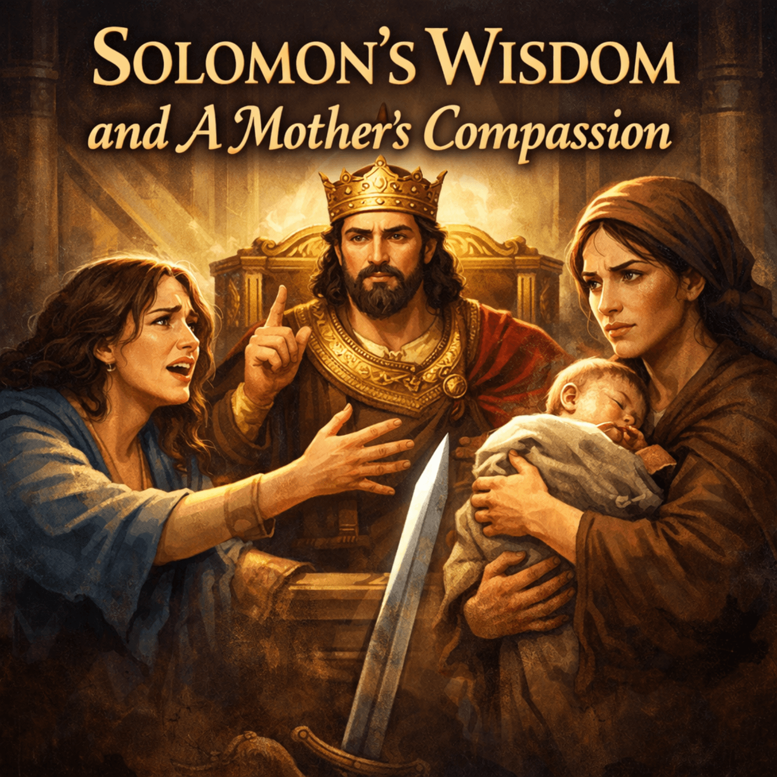 Solomon's Wisdom and A Mother's Compassion - All Things Apostolic  cover