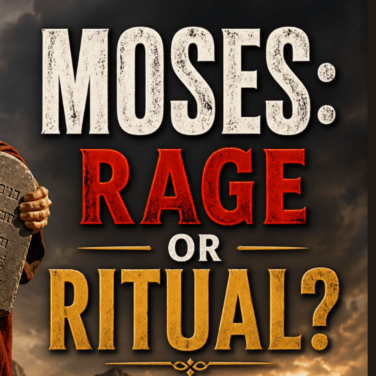 Moses on Mt. Sinai: Rage or Ritual? - All Things Apostolic  cover