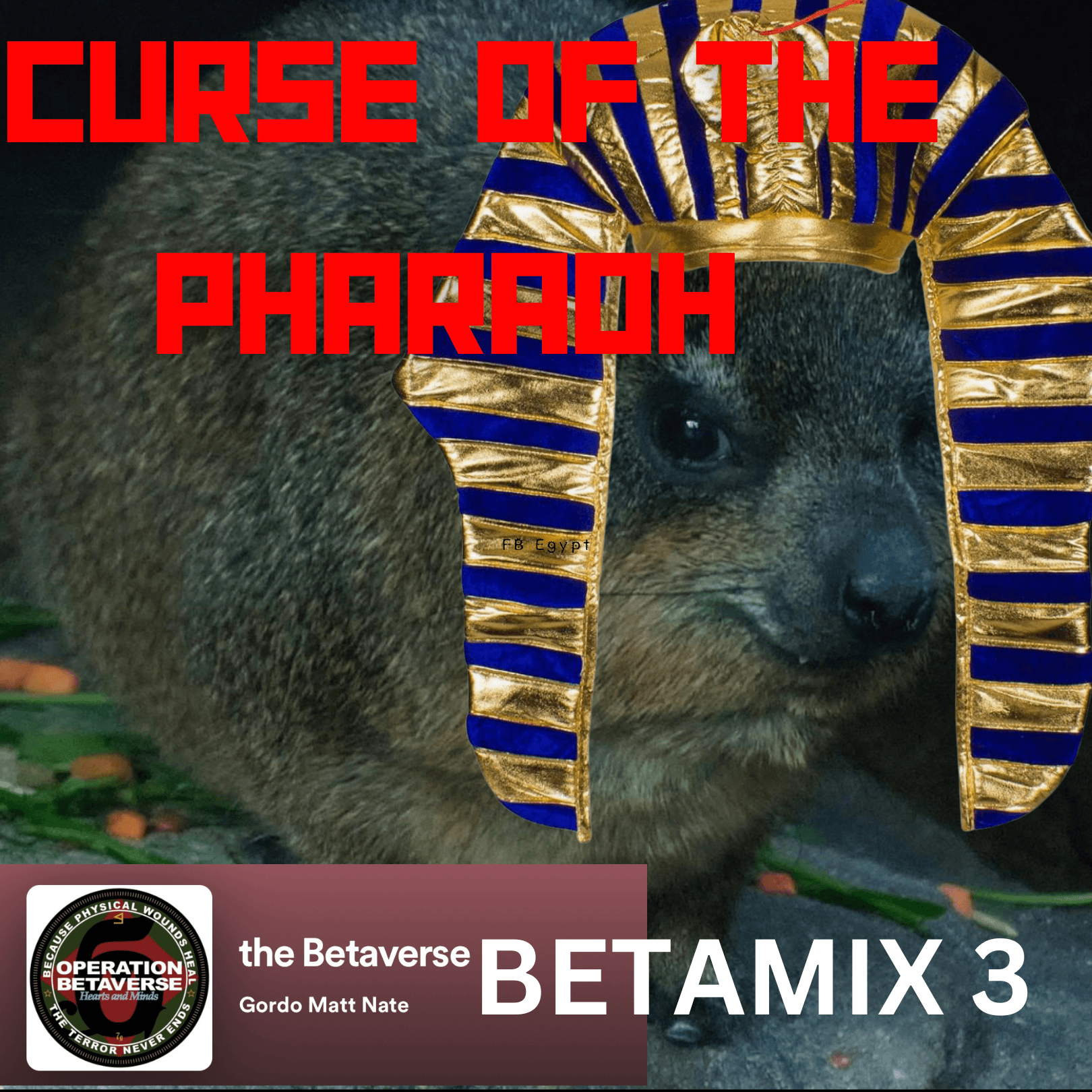 Betamix 3 The Pharoahs Decree - the Betaverse cover