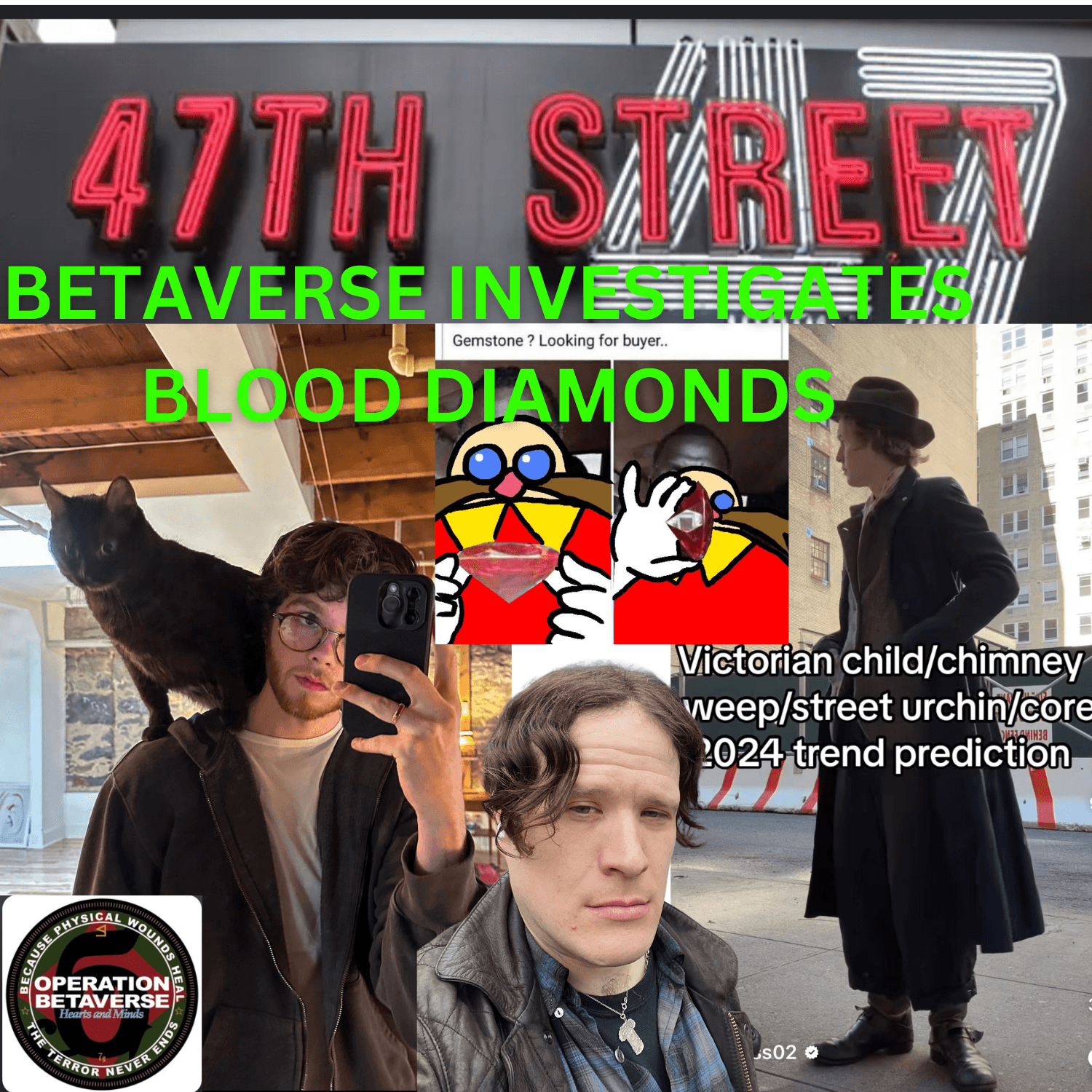 s 1 E 30 Betaverse Investages the Blood Diamonds of 47th Street - the Betaverse cover