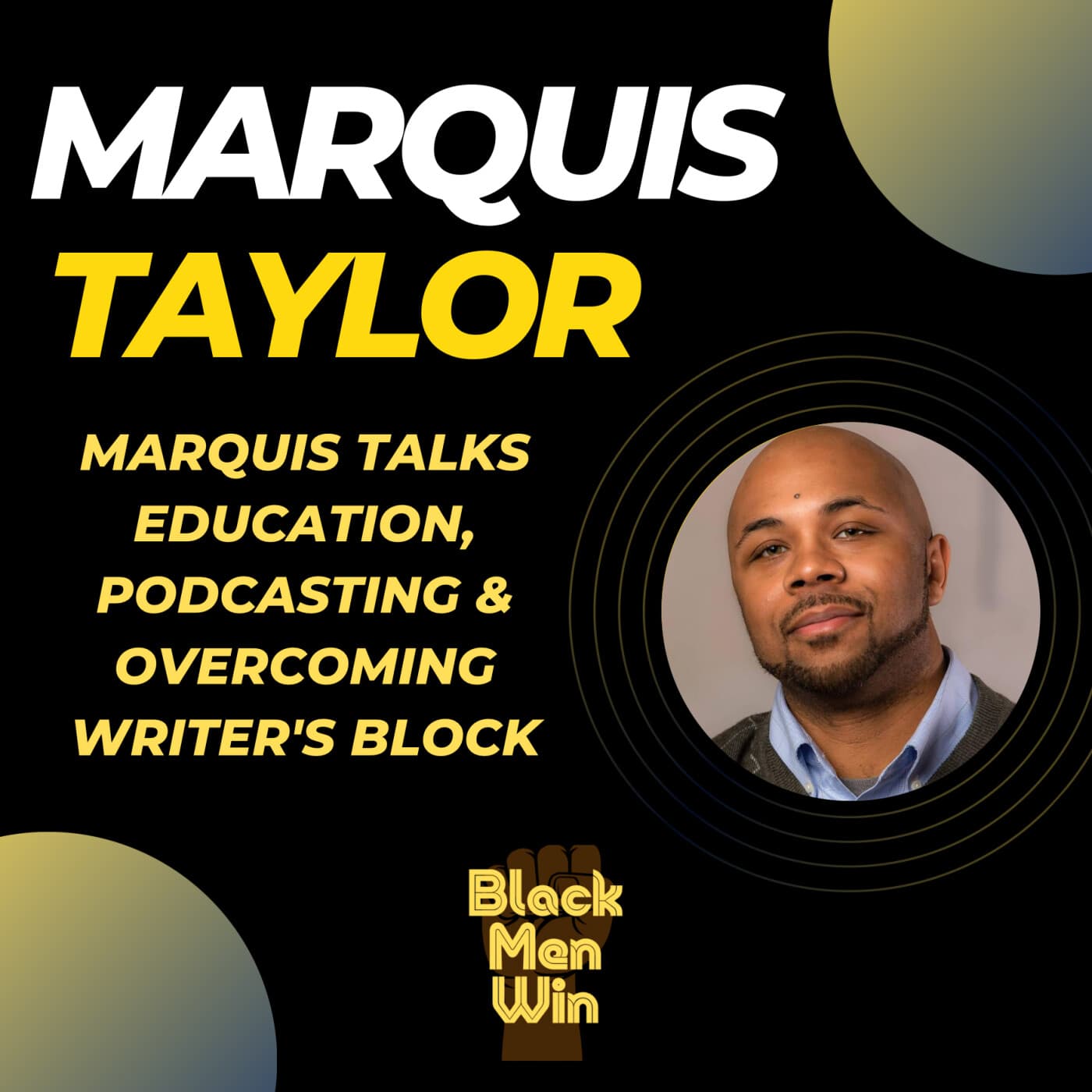 Marquis Taylor - Black Men Win cover