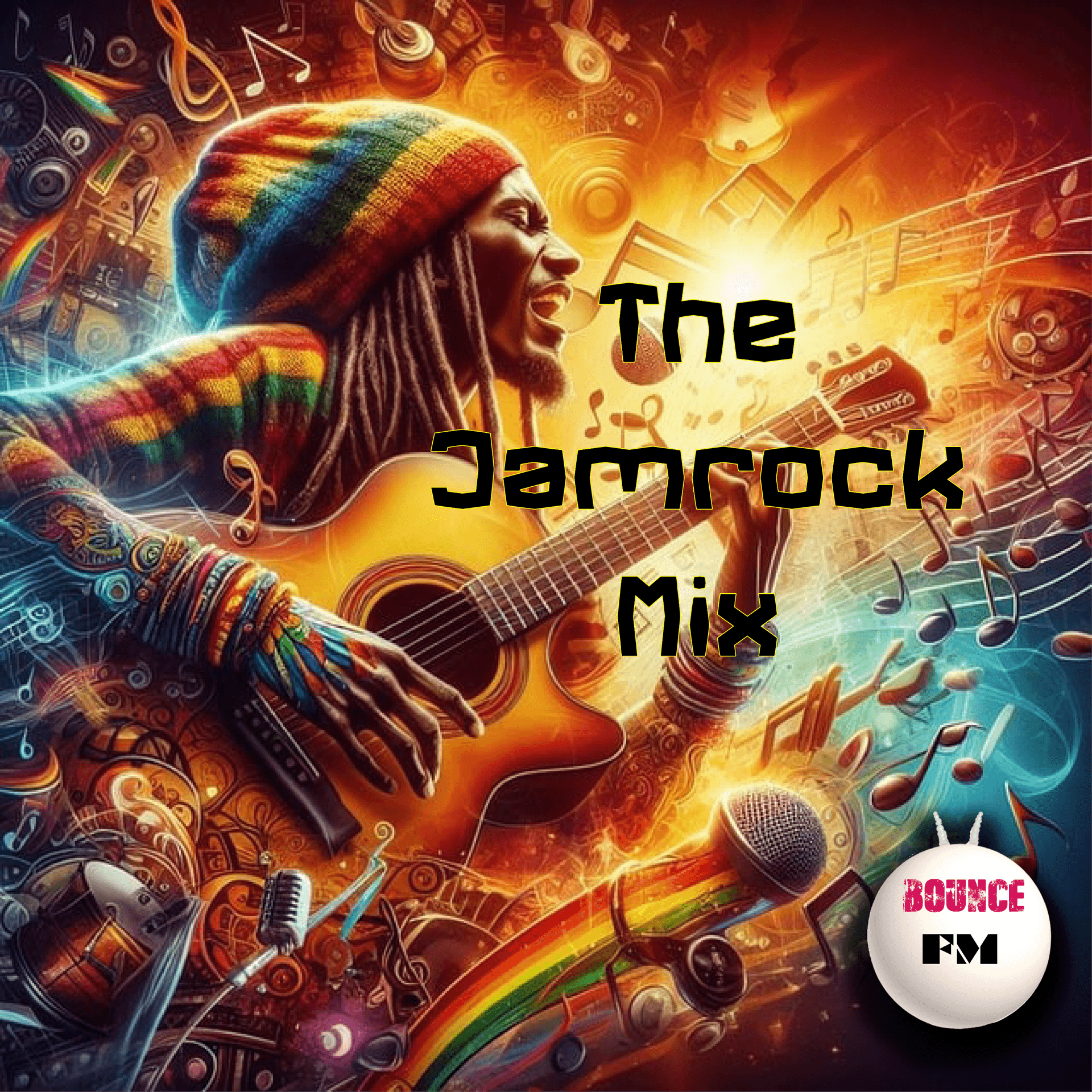 The Jamrock Mix - Bounce FM cover
