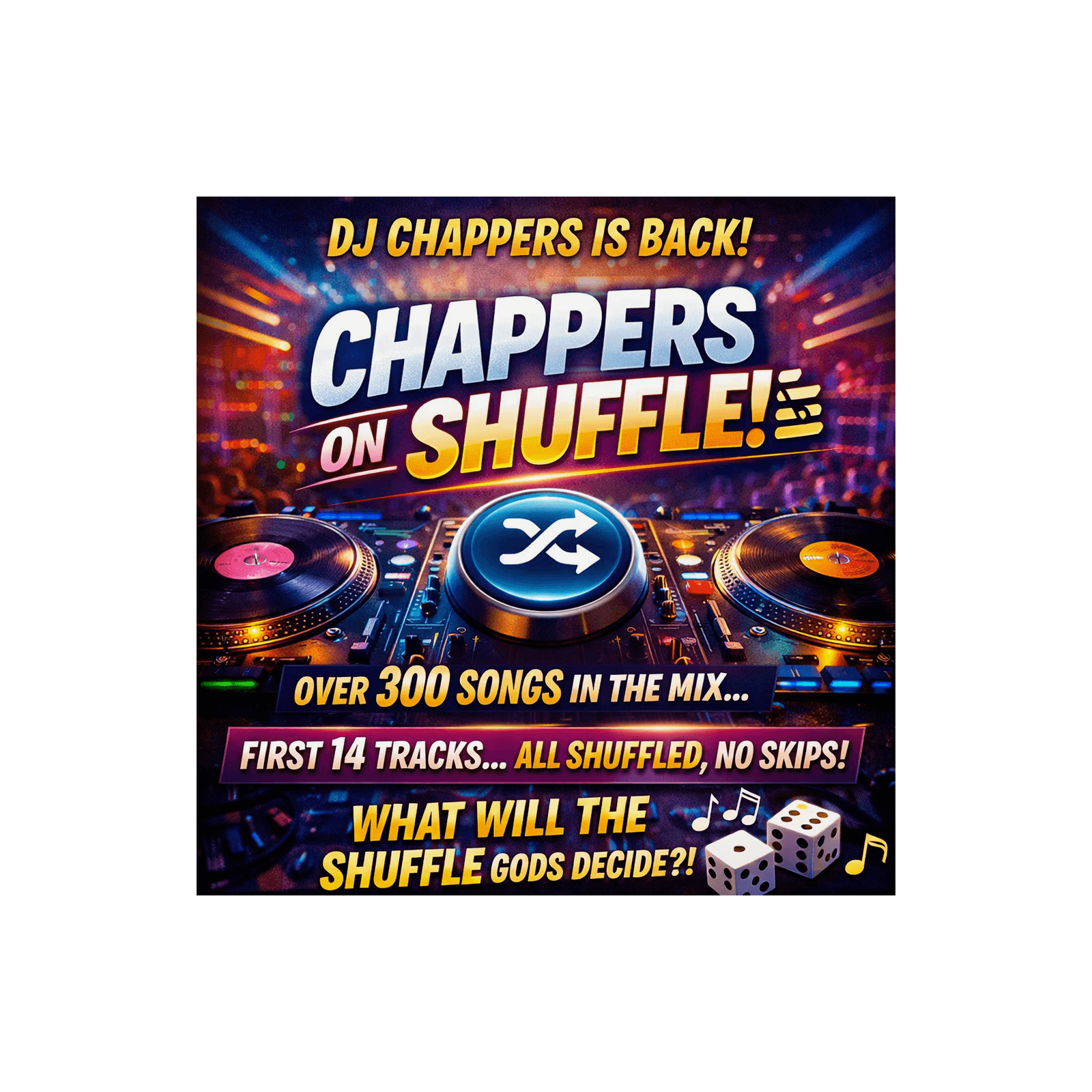 Chappers on Shuffle - Bounce FM cover