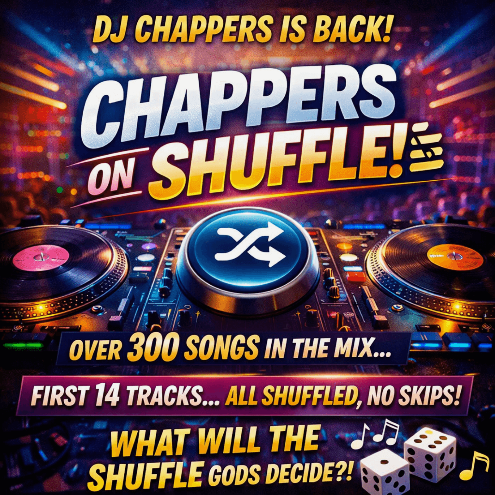 Chappers on Shuffle - Bounce FM cover