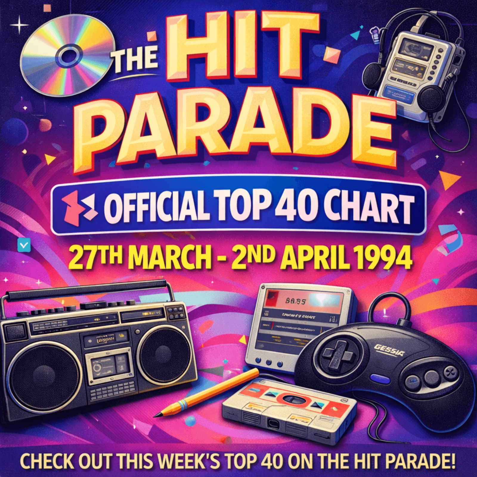The Hit Parade - Bounce FM cover