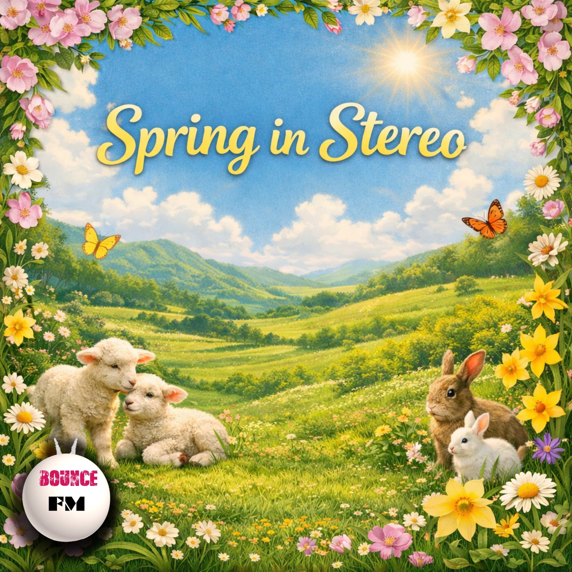 Spring in Stereo - Bounce FM cover