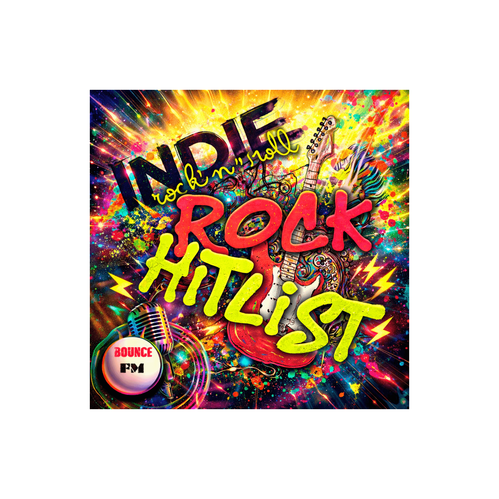 Indie Rock Hitlist — Bounce FM cover