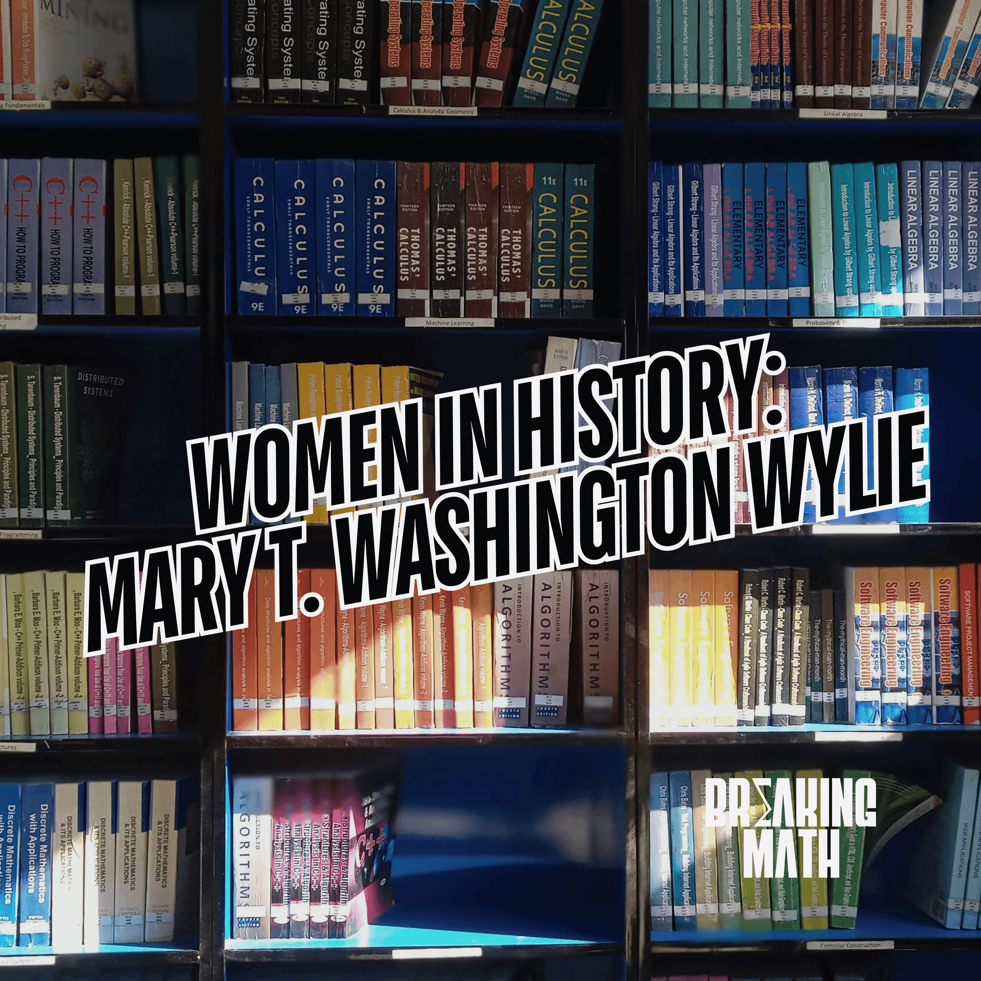 Denied, Then Unstoppable: The Story of Mary T. Washington Wylie — Breaking Math Podcast cover